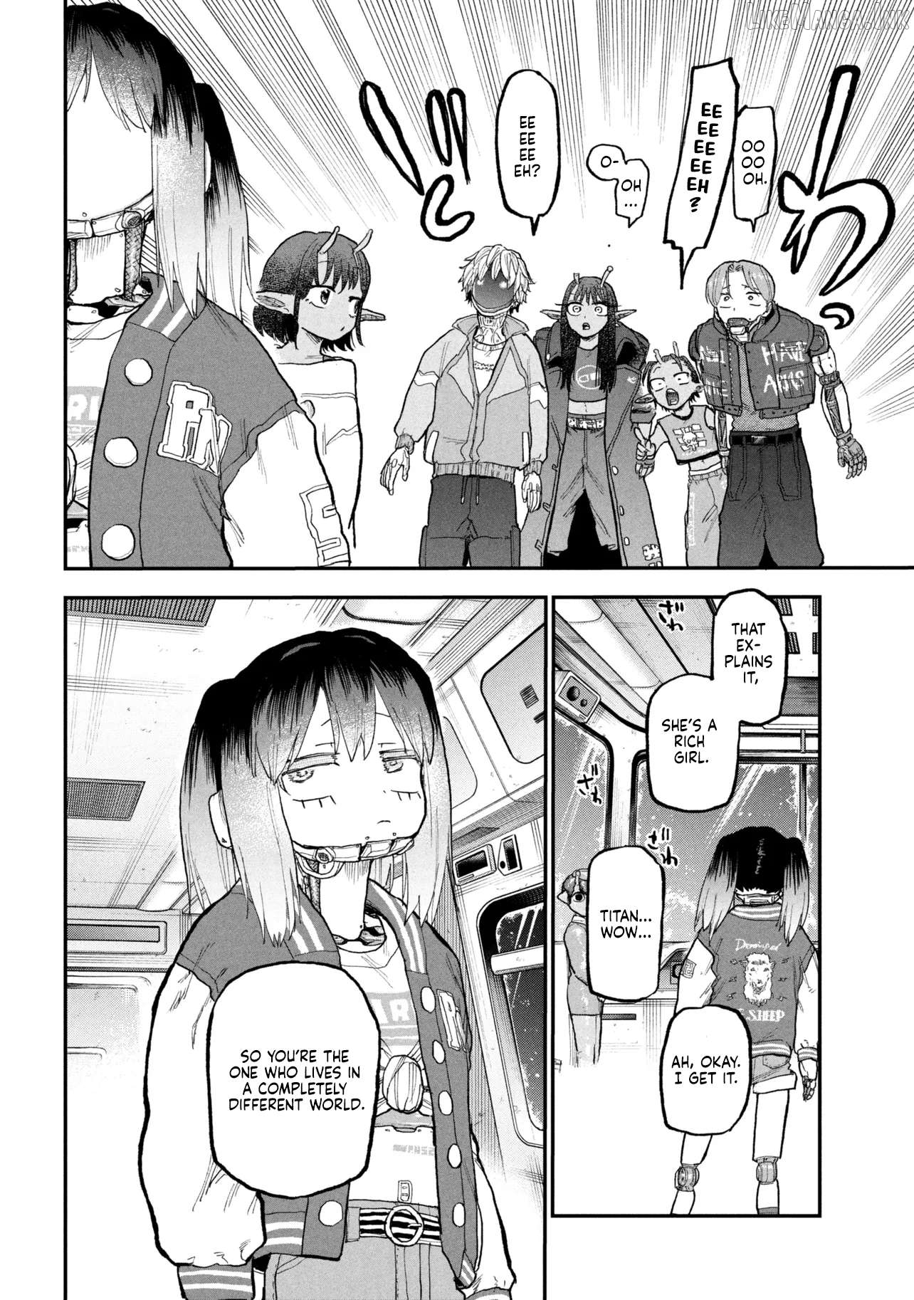 Ginga Tokkyuu - Milky☆Subway Chapter 13 - page 16