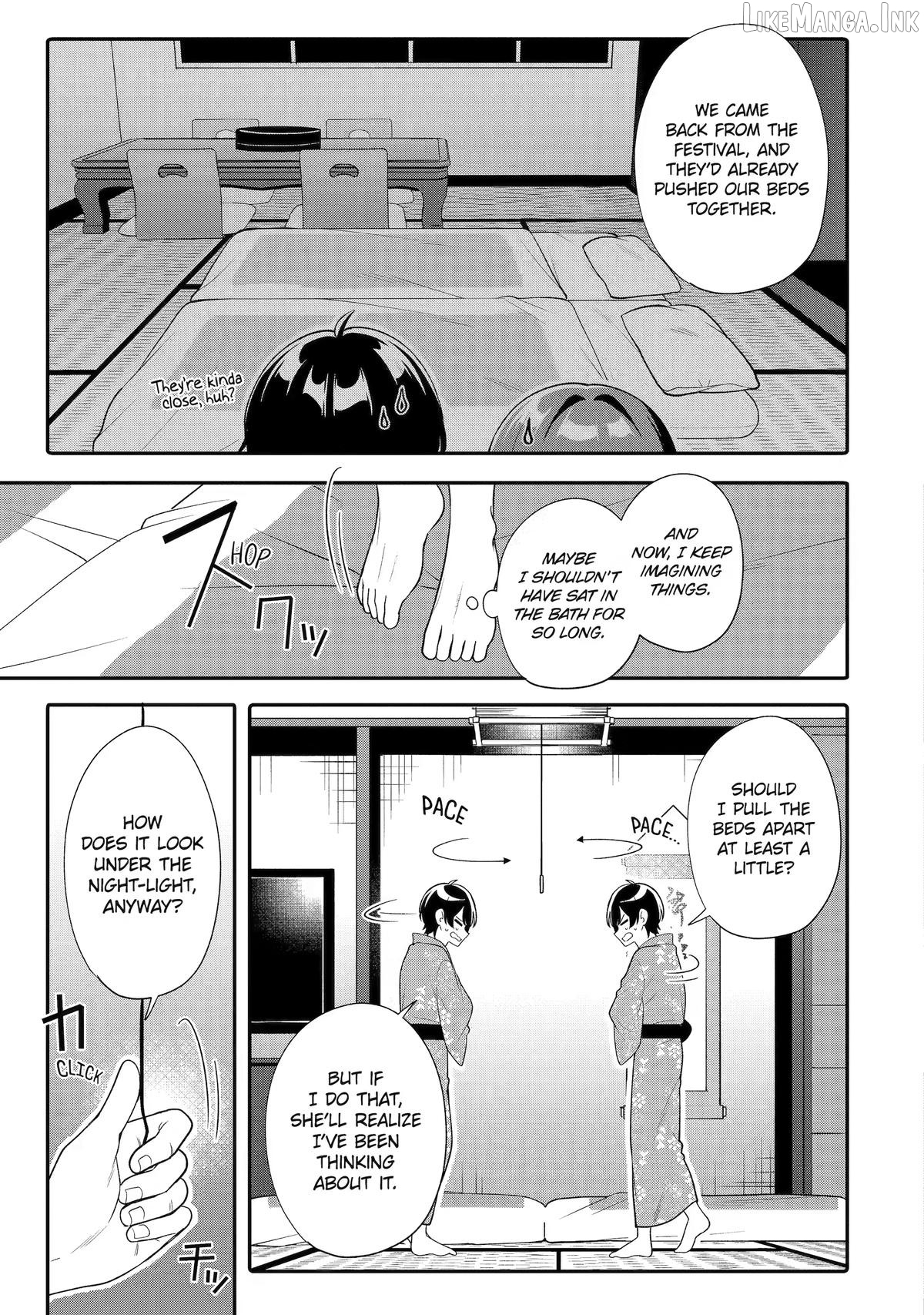 Muboubi Kawaii Pajama Sugata no Bishoujo to Heya de Futarikiri Chapter 13 - page 21