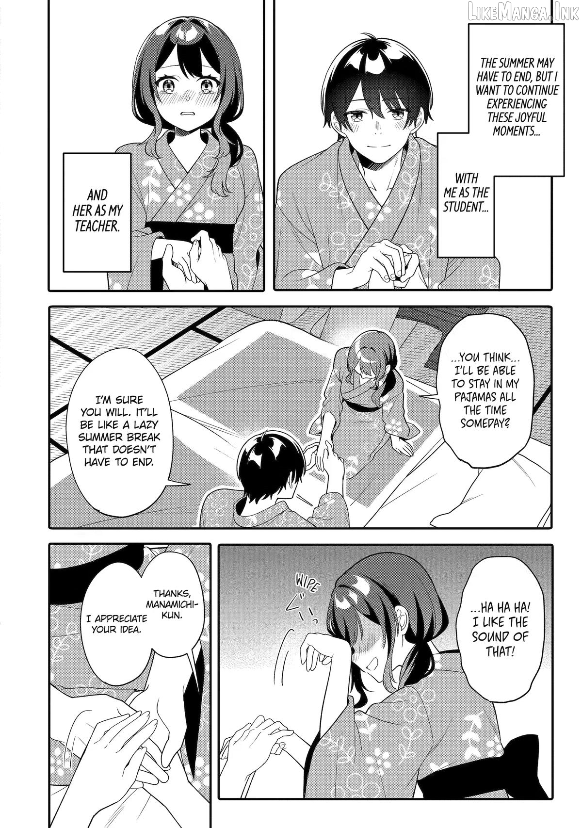 Muboubi Kawaii Pajama Sugata no Bishoujo to Heya de Futarikiri Chapter 14 - page 8