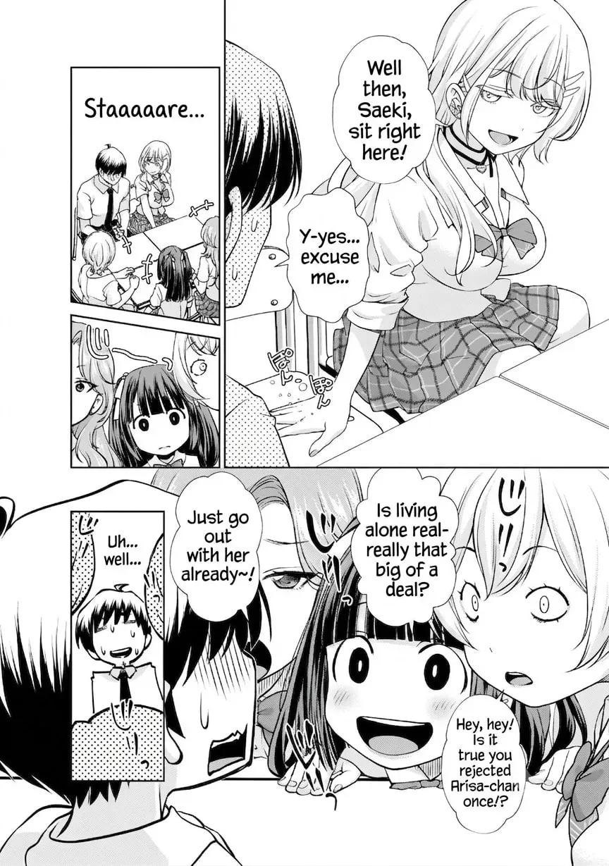 Otonari-san no gyaru ga boku o hore sasetakute zenryoku sugiru Chapter 8 - page 4