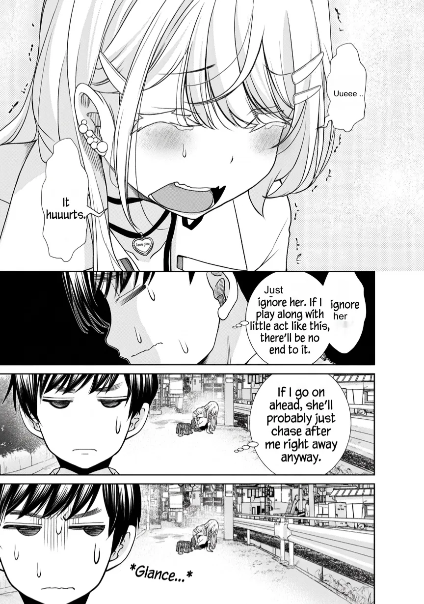 Otonari-san no gyaru ga boku o hore sasetakute zenryoku sugiru Chapter 9 - page 5