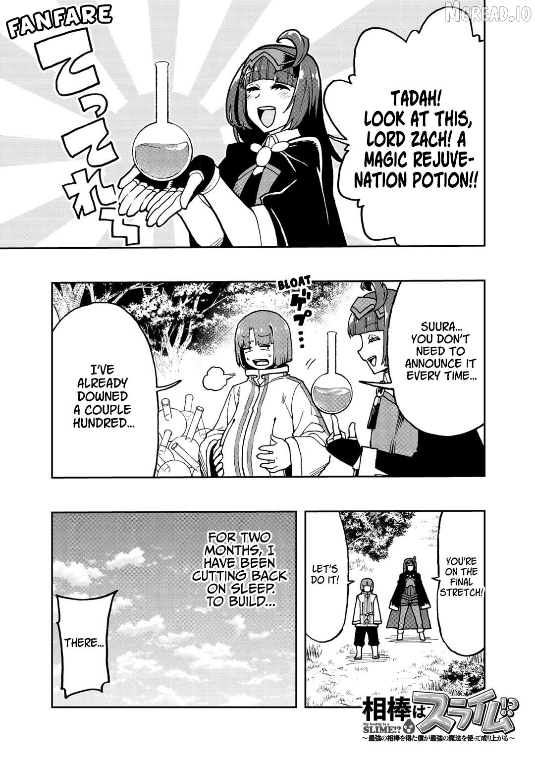 Aibou wa Slime!? ~Saikyou no Aibou o Eta Boku ga Saikyou no Mahou o Tsukatte Nariagaru~ Chapter 10 - page 1