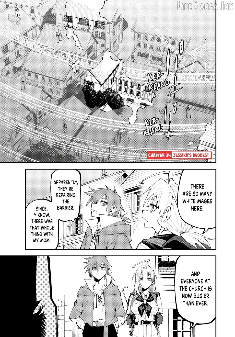 Okāsan Bōkensha, Roguin Bōnasu de Sukiru “Shufu” ni Mezamemashita. Shuuichi Moraeru Chirashi de Bōkensha Seikatsu Ganbarimasu! Chapter 34 - page 1