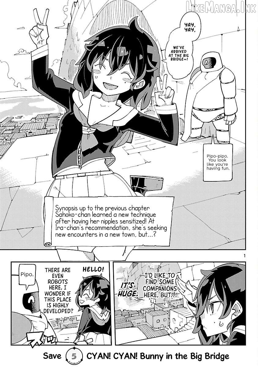 Sahoko Quest: Inkya Joshi, Shinshi Muke Doujin RPG Sekai de Yuusha ni Naru Chapter 5 - page 1