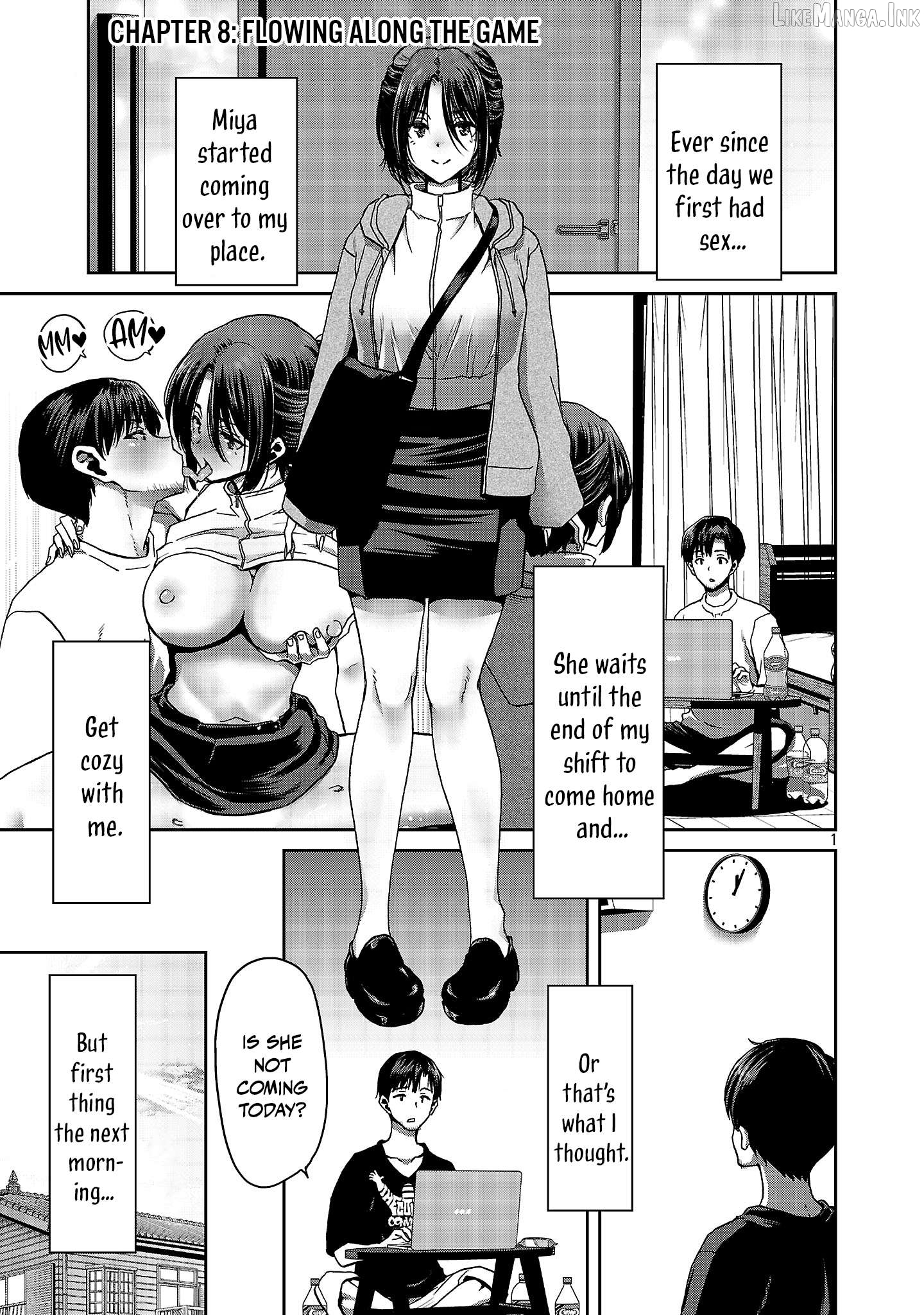 Konbini de Deatta Eroi Onnanoko to Tadare Kitta Kankei ni Narimashita Chapter 8 - page 1