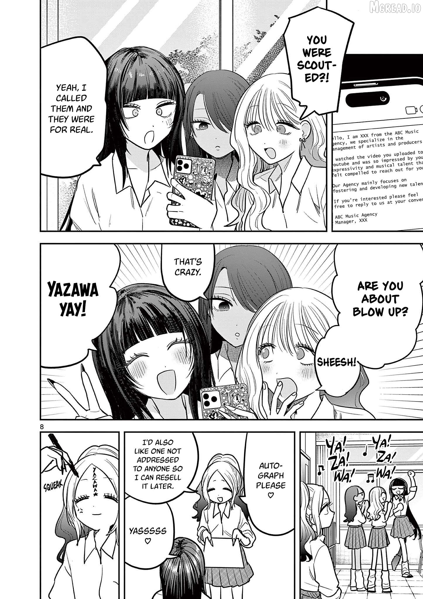 #Gal x Gal Yuri Chapter 15 - page 8