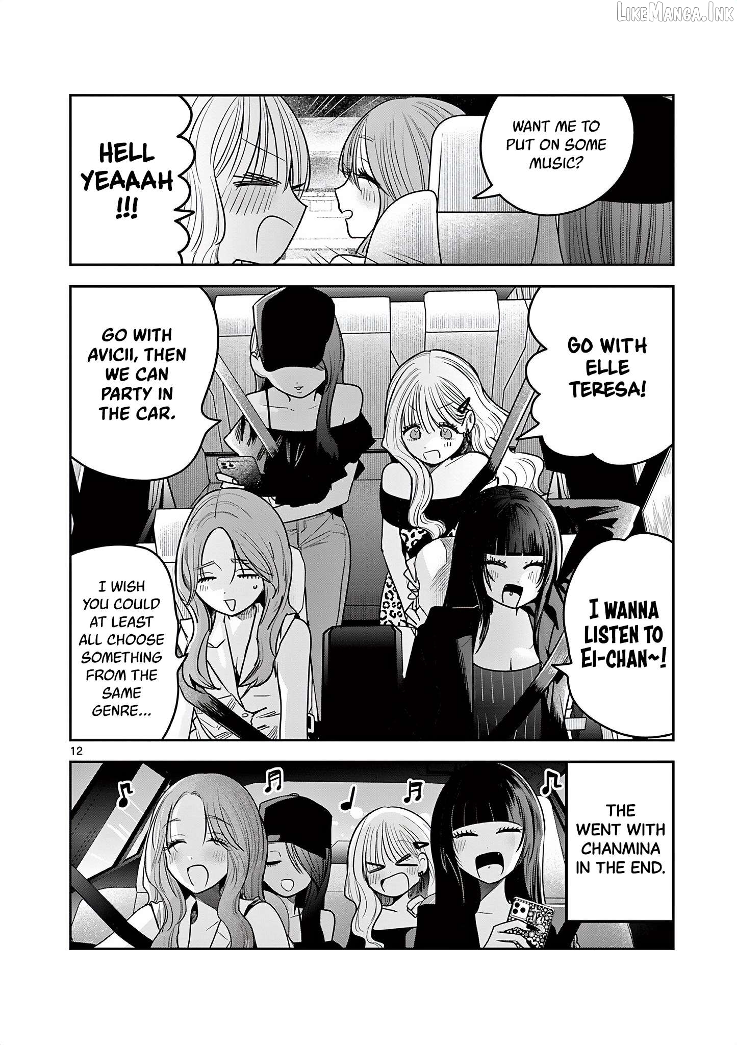 #Gal x Gal Yuri Chapter 17 - page 12