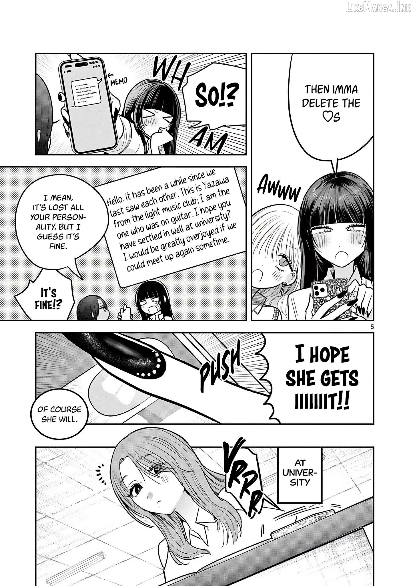 #Gal x Gal Yuri Chapter 17 - page 5