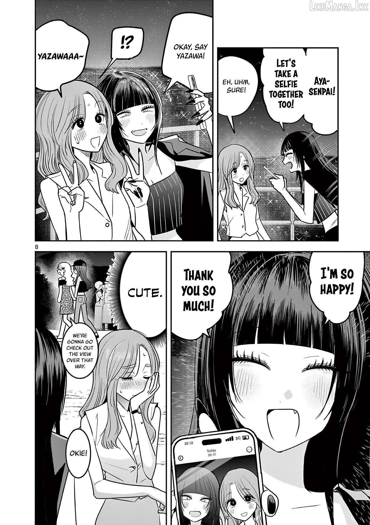 #Gal x Gal Yuri Chapter 18 - page 8