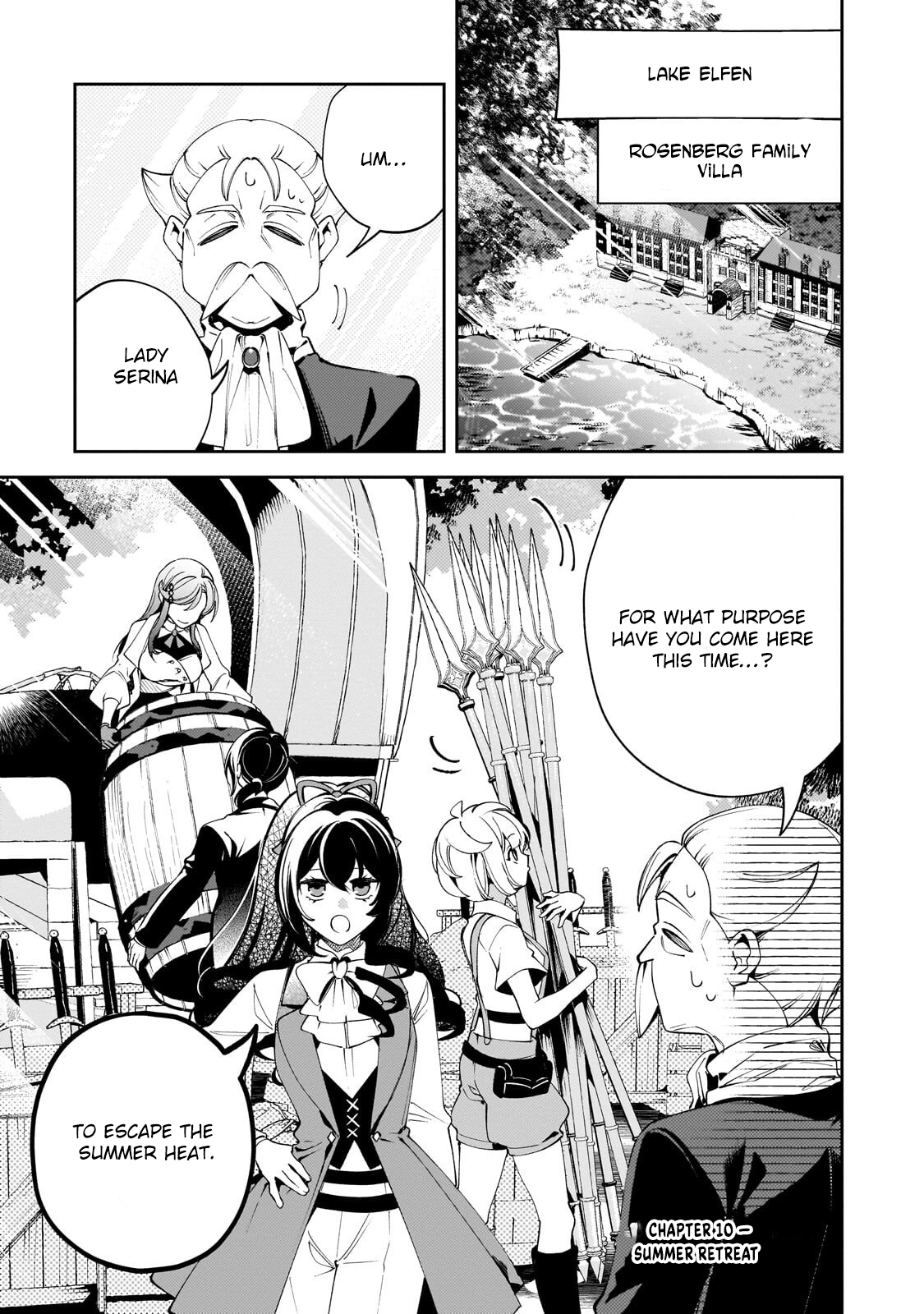The Villainess of Evil and the Twelve Eyes Chapter 10 - page 1