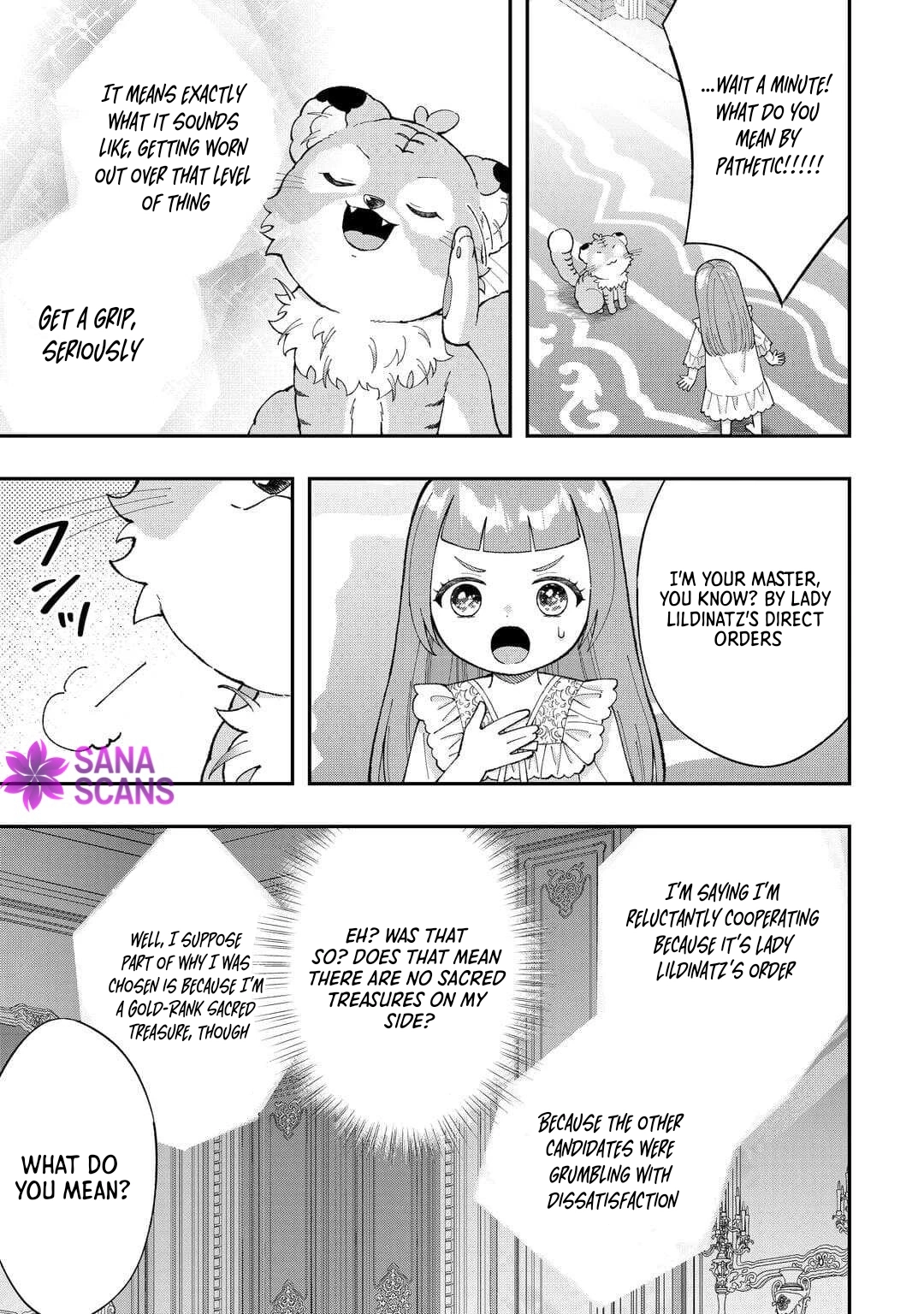 My Family Is Overpowered! The Reincarnated Youngest Princess Saves the World While Being Spoiled Chapter 5 - page 27