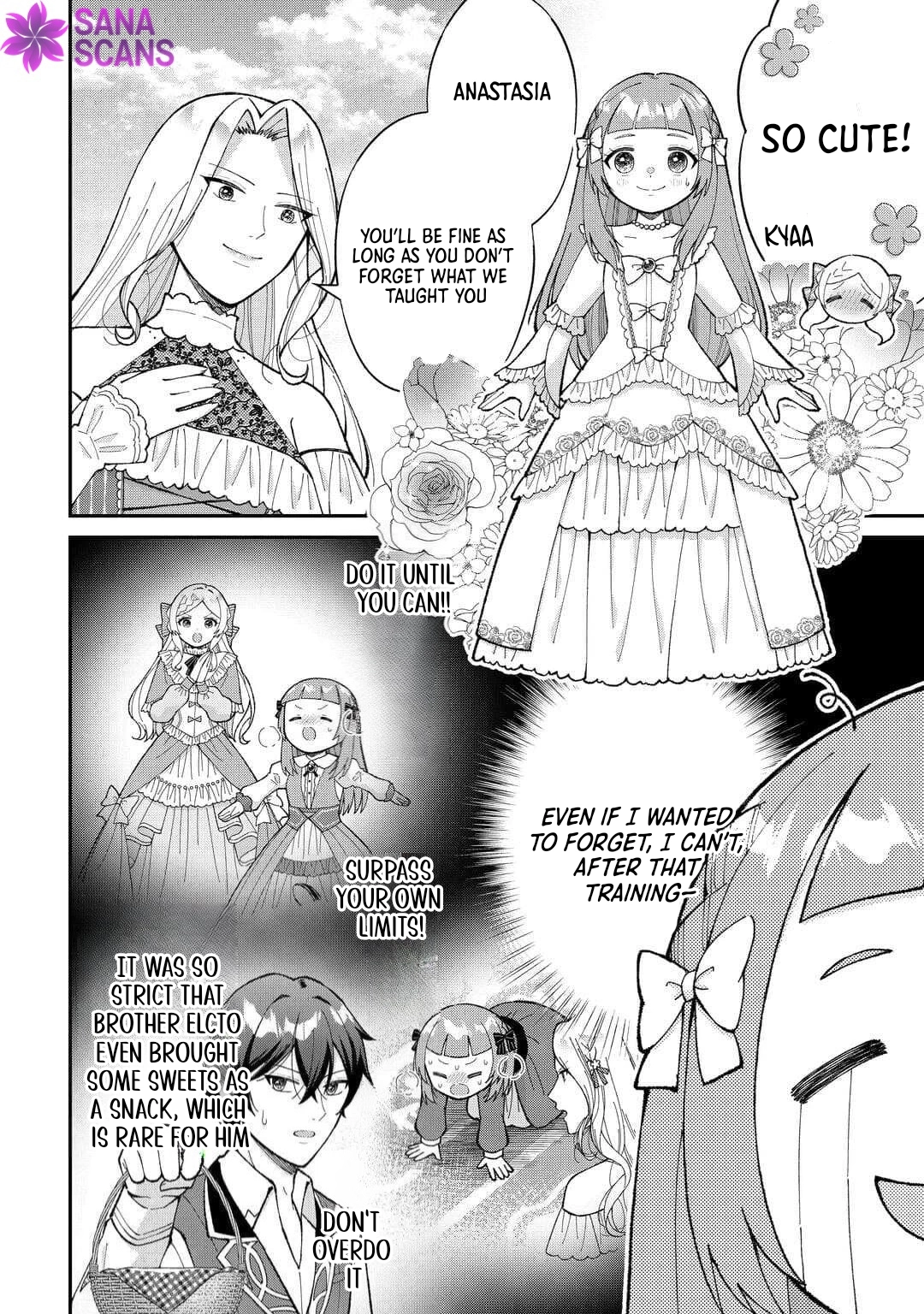My Family Is Overpowered! The Reincarnated Youngest Princess Saves the World While Being Spoiled Chapter 5 - page 8