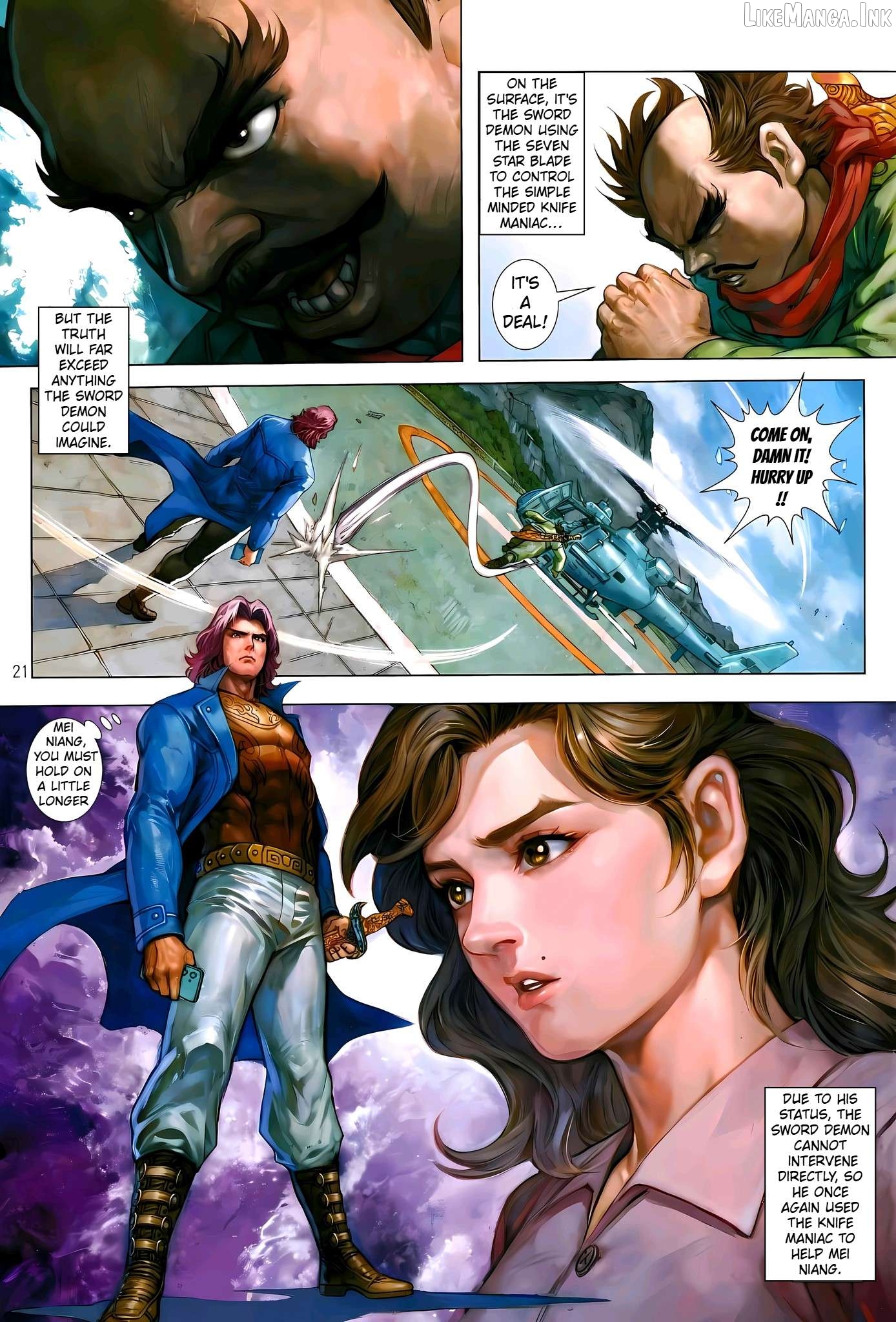 Jīn Zhù Lóng Hǔ Mén Chapter 35 - page 21