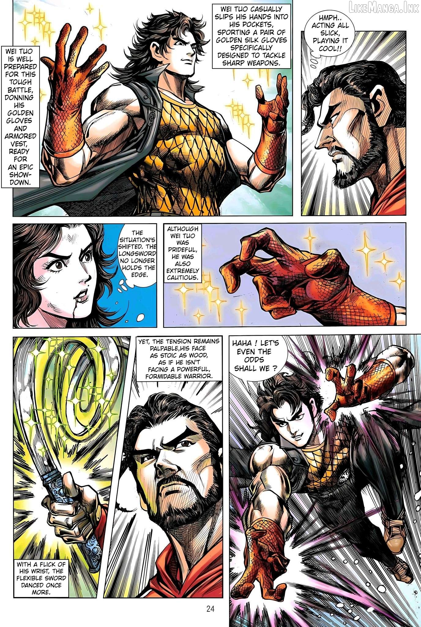 Jīn Zhù Lóng Hǔ Mén Chapter 35 - page 24