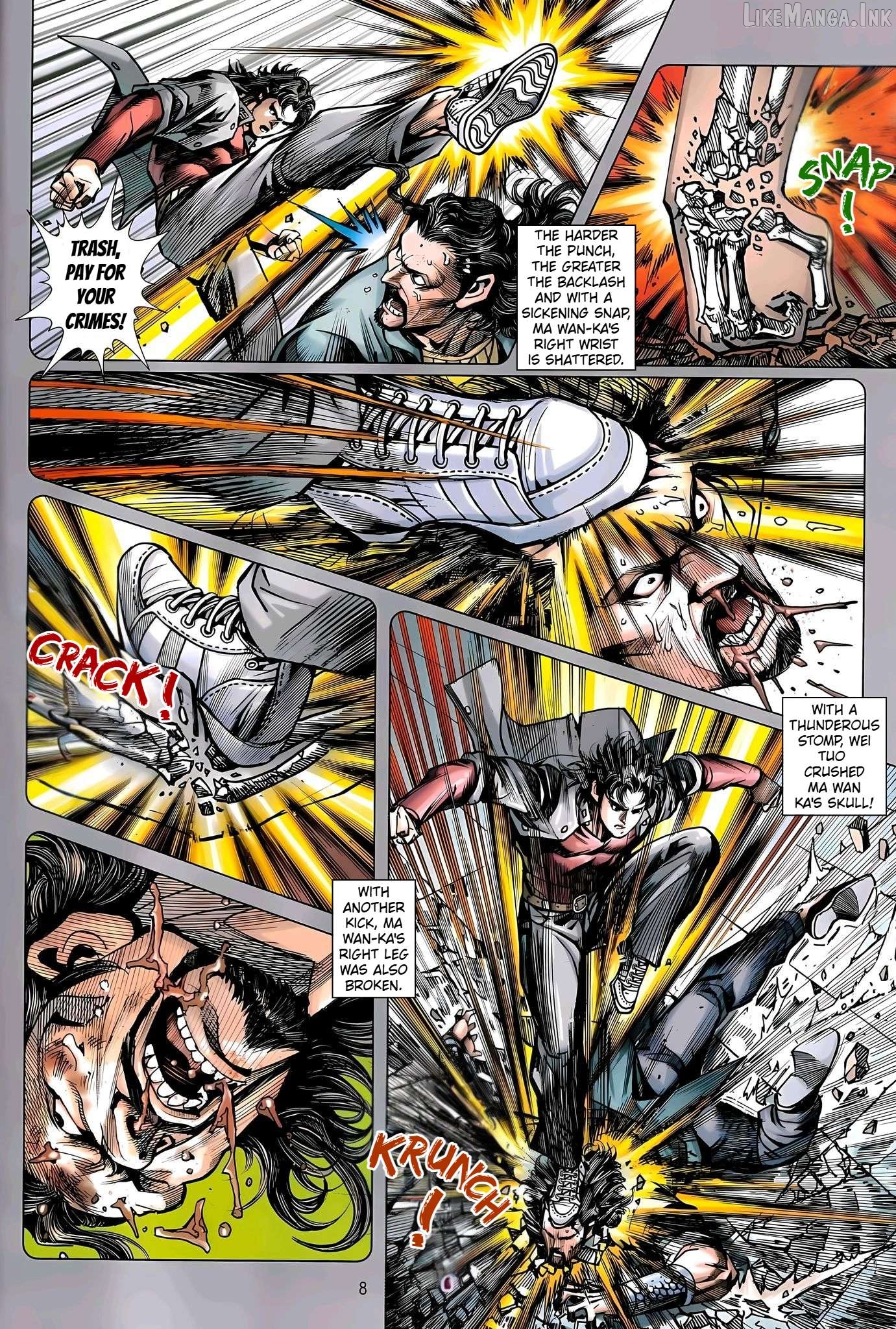 Jīn Zhù Lóng Hǔ Mén Chapter 35 - page 8
