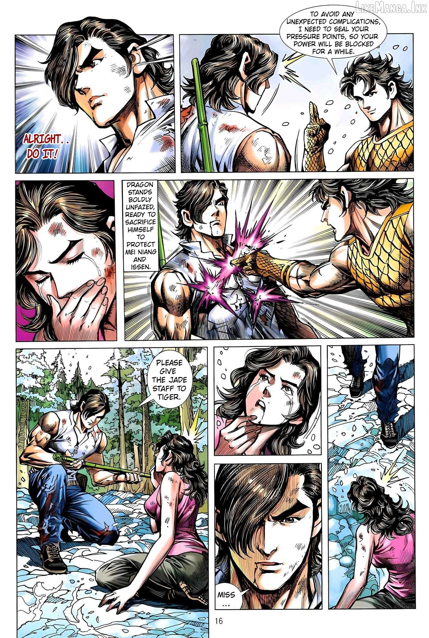 Jīn Zhù Lóng Hǔ Mén Chapter 36 - page 16
