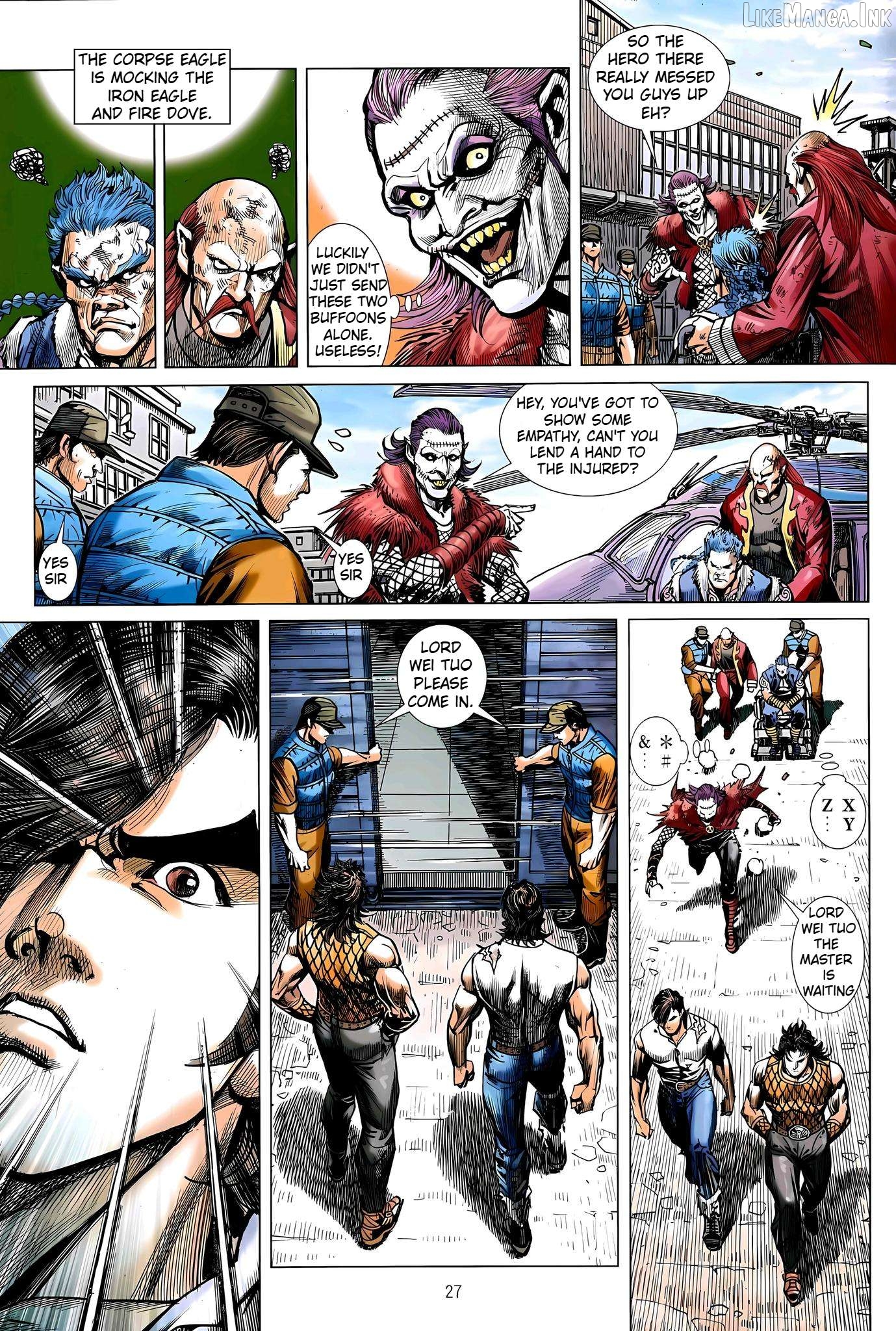 Jīn Zhù Lóng Hǔ Mén Chapter 36 - page 27