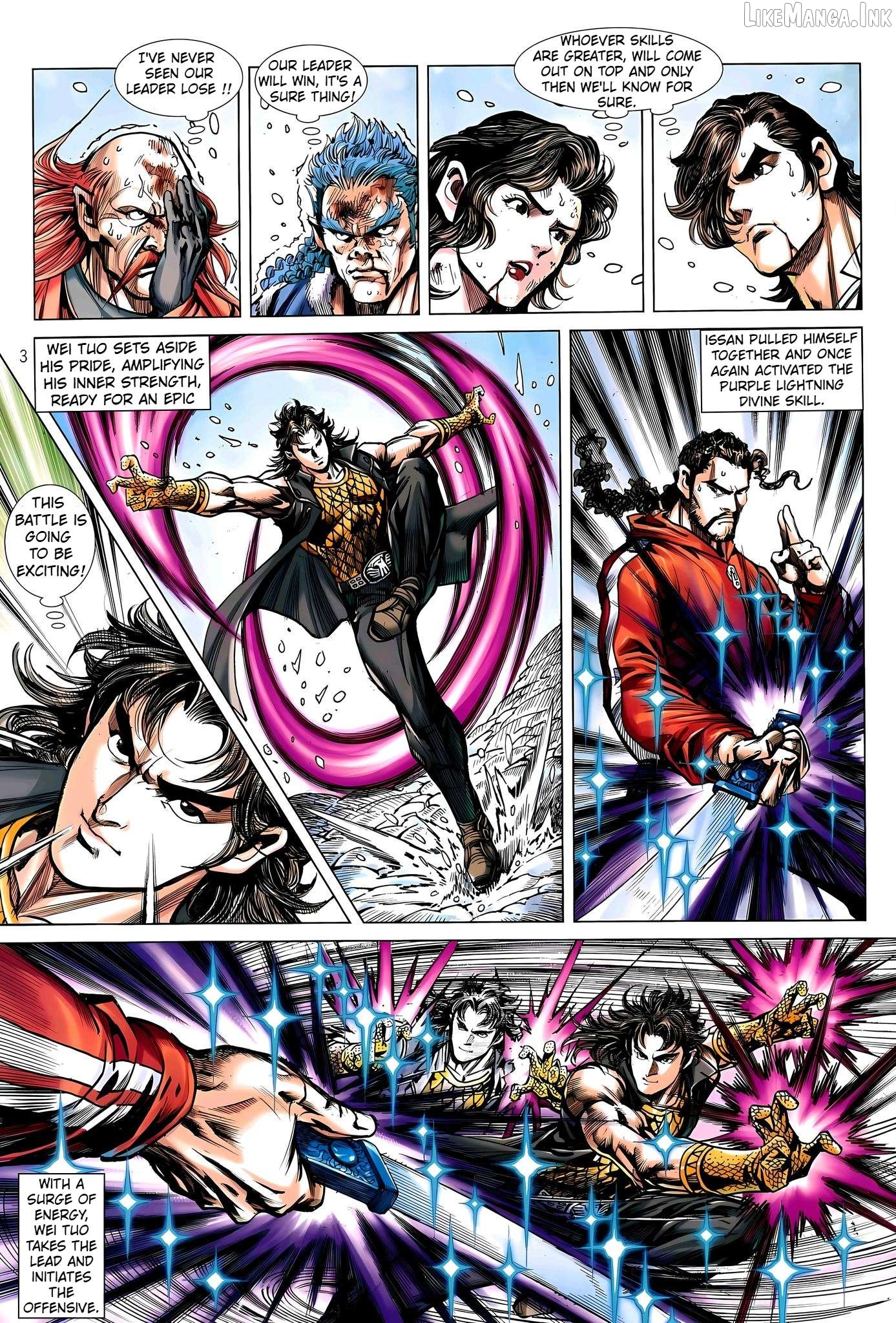 Jīn Zhù Lóng Hǔ Mén Chapter 36 - page 3