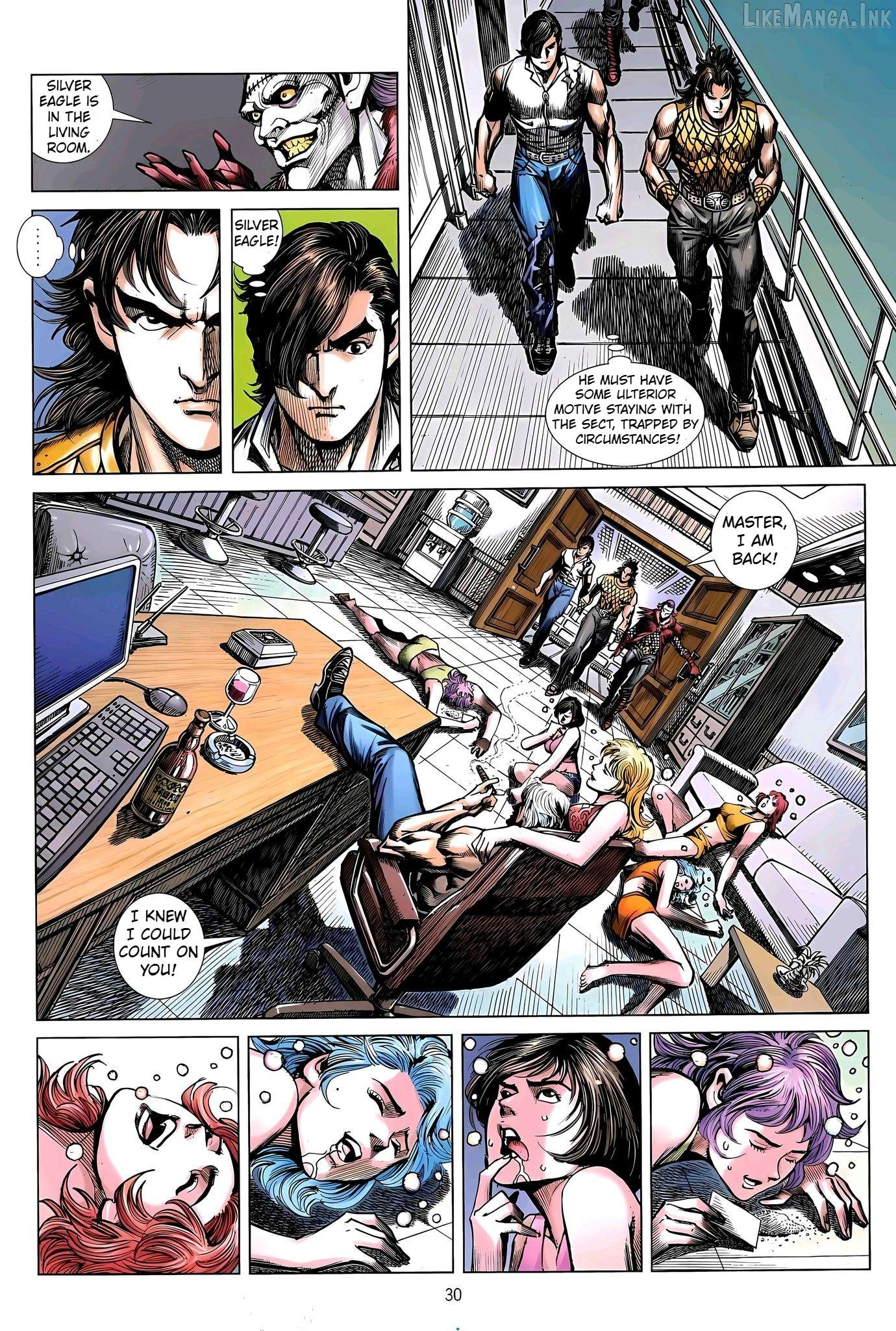 Jīn Zhù Lóng Hǔ Mén Chapter 36 - page 30