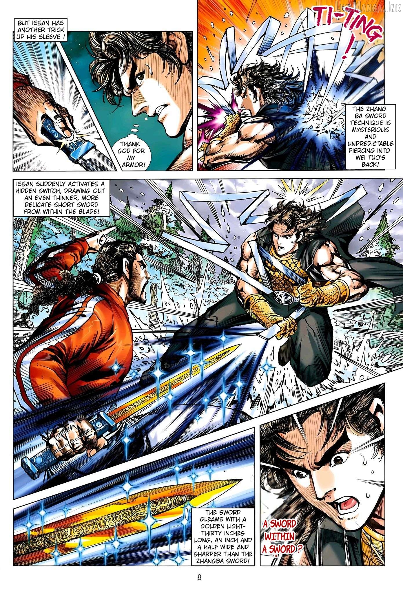 Jīn Zhù Lóng Hǔ Mén Chapter 36 - page 8