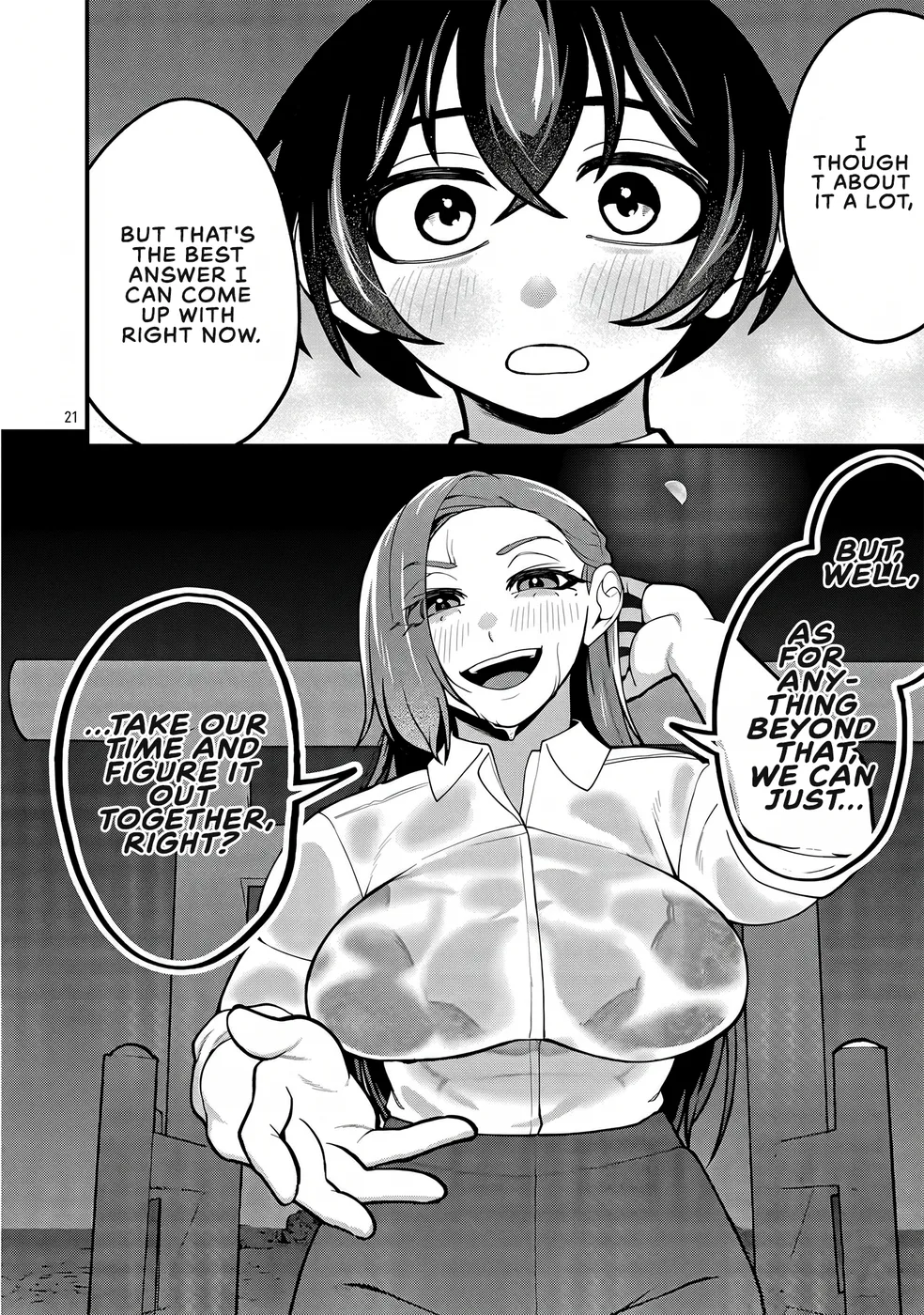 DEKAI USAGI ni Natsukareta!? Chapter 10 - page 21