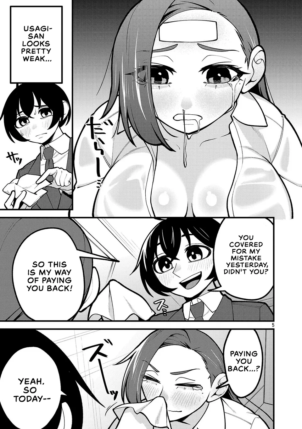 DEKAI USAGI ni Natsukareta!? Chapter 11.1 - page 5