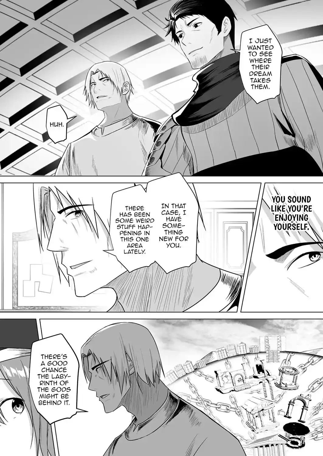 The Banished Middle-Aged Swordsman Kills Time by Beating the Gods: I Gave the Gods’ Blessings to the Girls in My Party, and Created the Strongest Party Chapter 4 - page 14