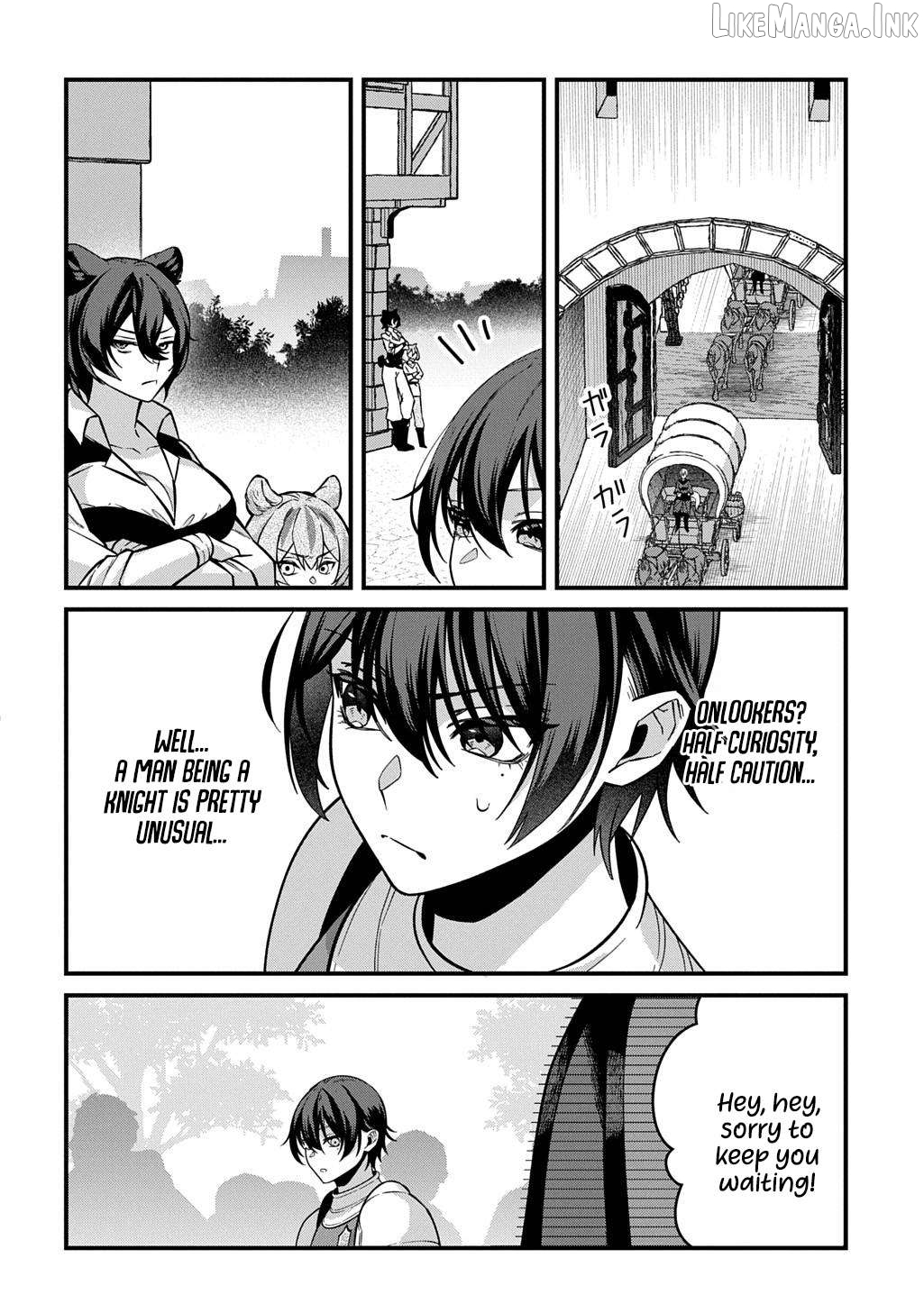 Teisou Gyakuten Sekai de Nariagari wo Mezashite Otoko Kishi ni Natta Boku wa, Yarimoku Onna-tachi ni Karada wo Neraware Makuru Chapter 3 - page 29