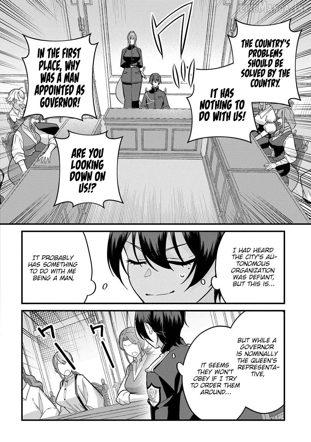 Teisou Gyakuten Sekai de Nariagari wo Mezashite Otoko Kishi ni Natta Boku wa, Yarimoku Onna-tachi ni Karada wo Neraware Makuru Chapter 4 - page 19