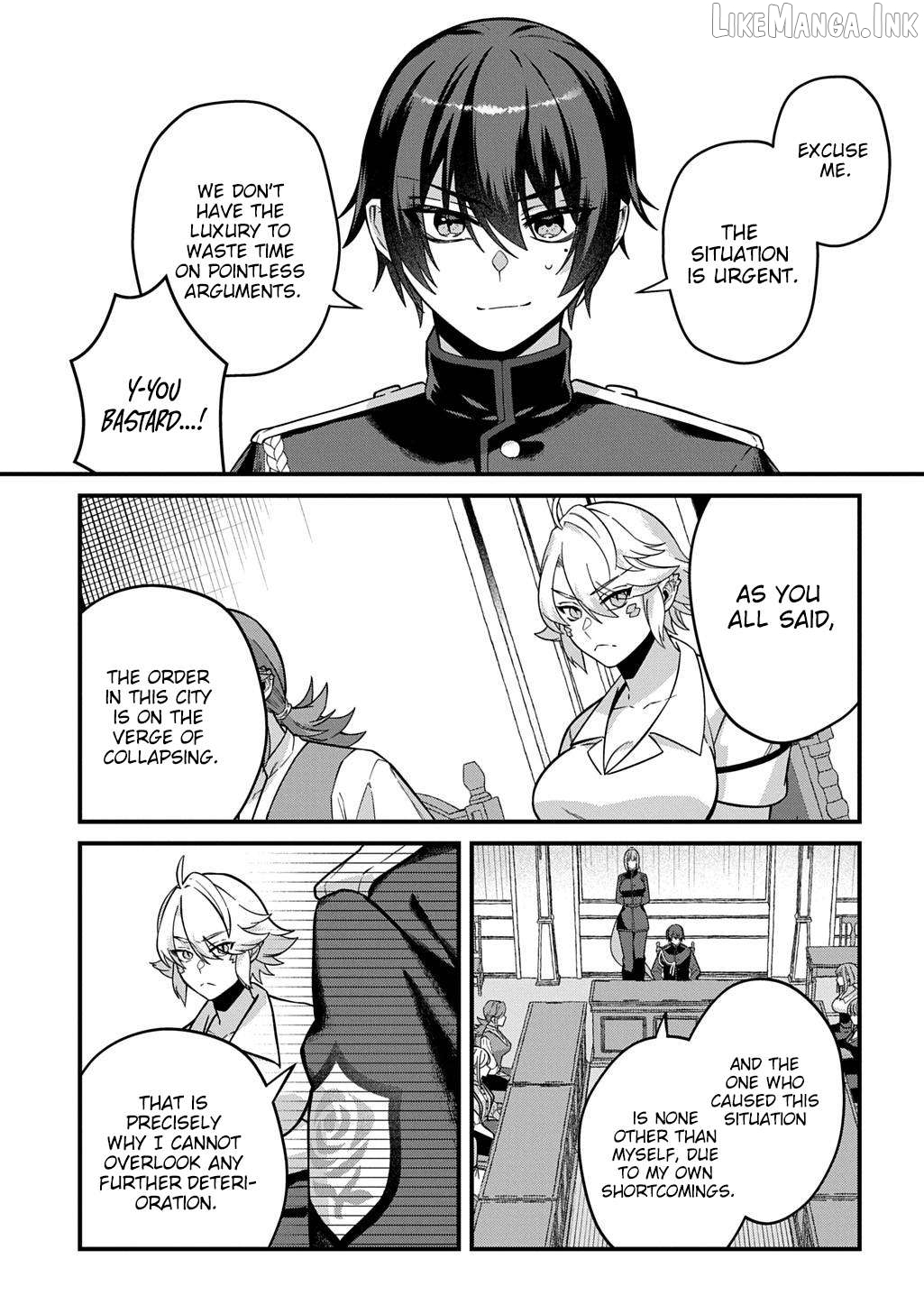 Teisou Gyakuten Sekai de Nariagari wo Mezashite Otoko Kishi ni Natta Boku wa, Yarimoku Onna-tachi ni Karada wo Neraware Makuru Chapter 4 - page 22
