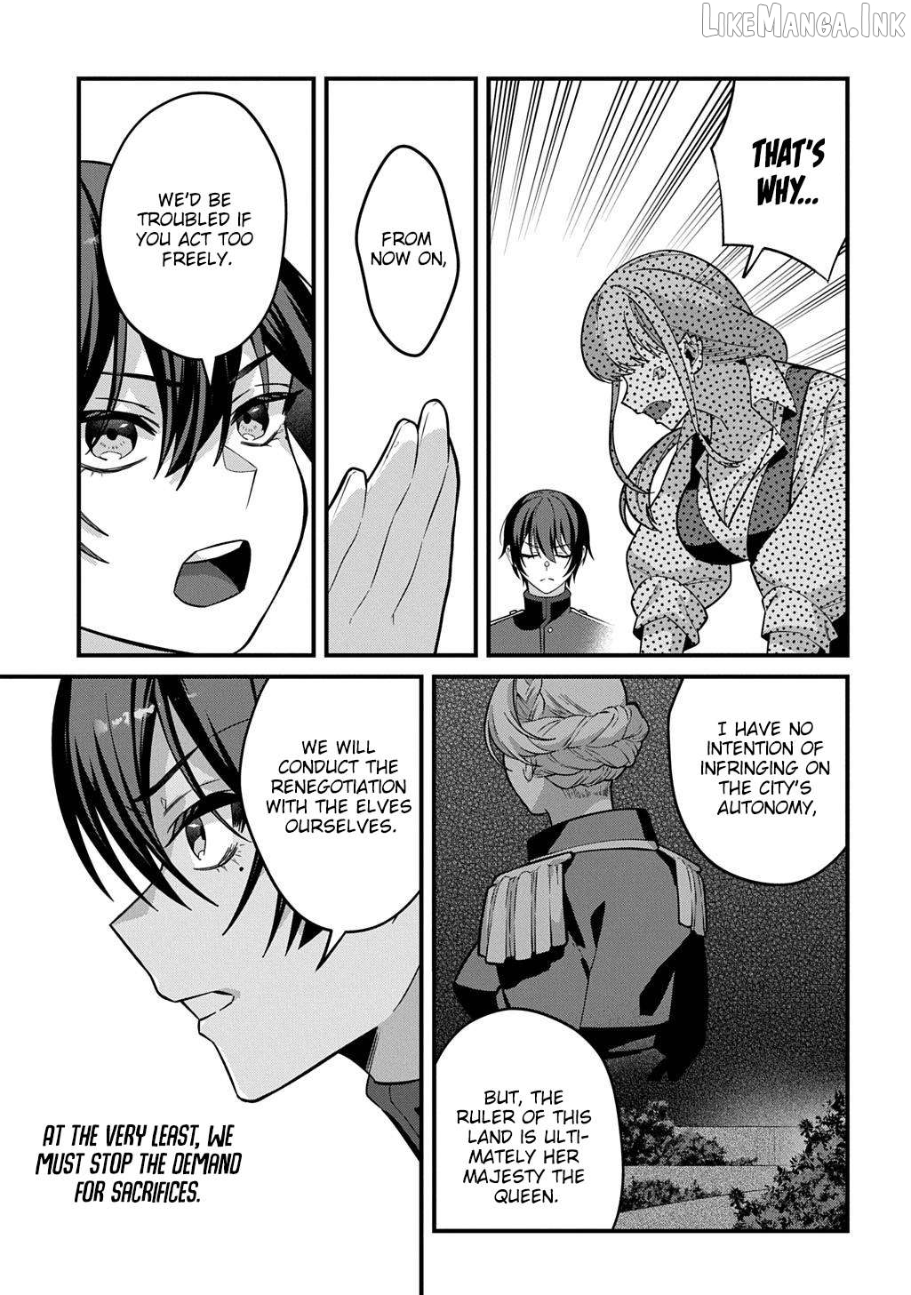 Teisou Gyakuten Sekai de Nariagari wo Mezashite Otoko Kishi ni Natta Boku wa, Yarimoku Onna-tachi ni Karada wo Neraware Makuru Chapter 4 - page 32