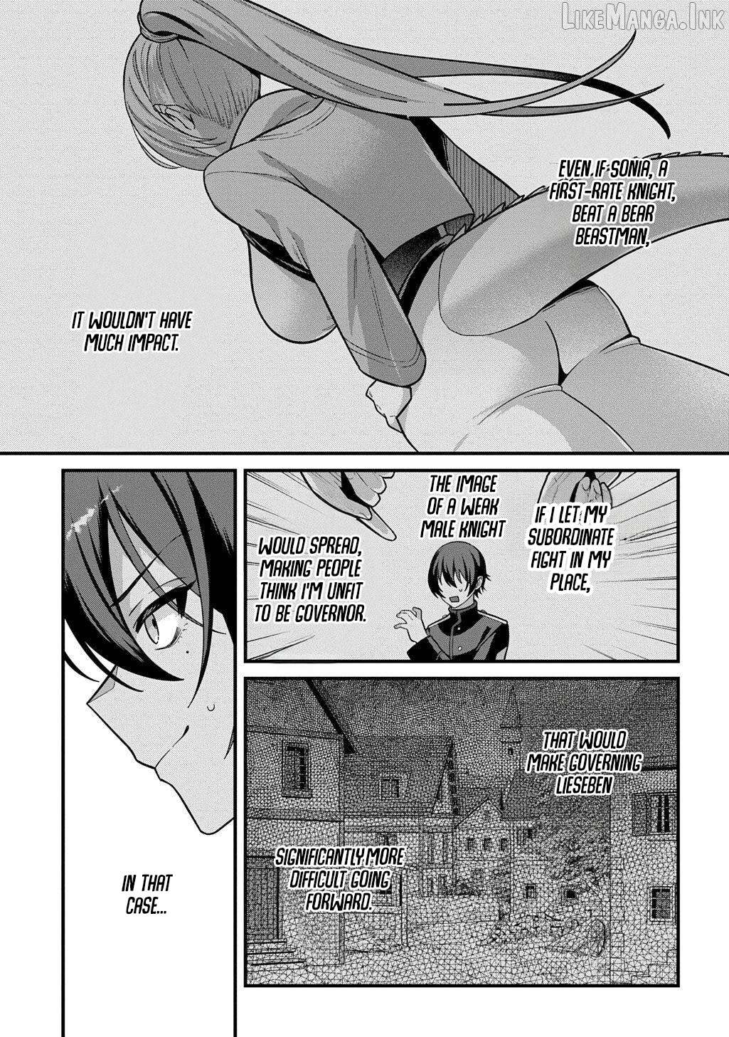 Teisou Gyakuten Sekai de Nariagari wo Mezashite Otoko Kishi ni Natta Boku wa, Yarimoku Onna-tachi ni Karada wo Neraware Makuru Chapter 5 - page 10