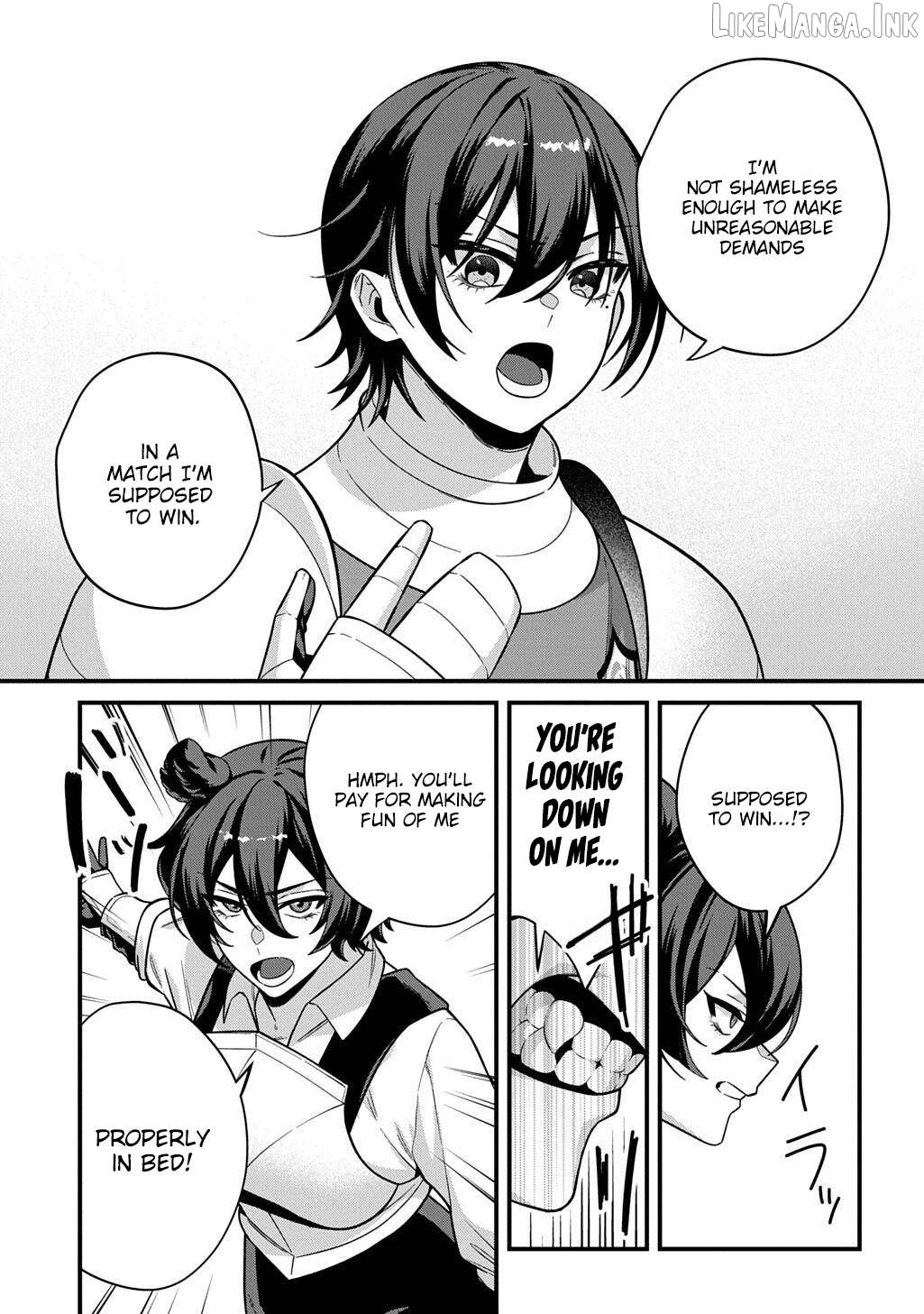 Teisou Gyakuten Sekai de Nariagari wo Mezashite Otoko Kishi ni Natta Boku wa, Yarimoku Onna-tachi ni Karada wo Neraware Makuru Chapter 5 - page 12