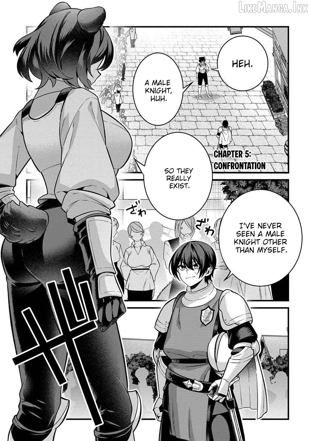 Teisou Gyakuten Sekai de Nariagari wo Mezashite Otoko Kishi ni Natta Boku wa, Yarimoku Onna-tachi ni Karada wo Neraware Makuru Chapter 5 - page 2