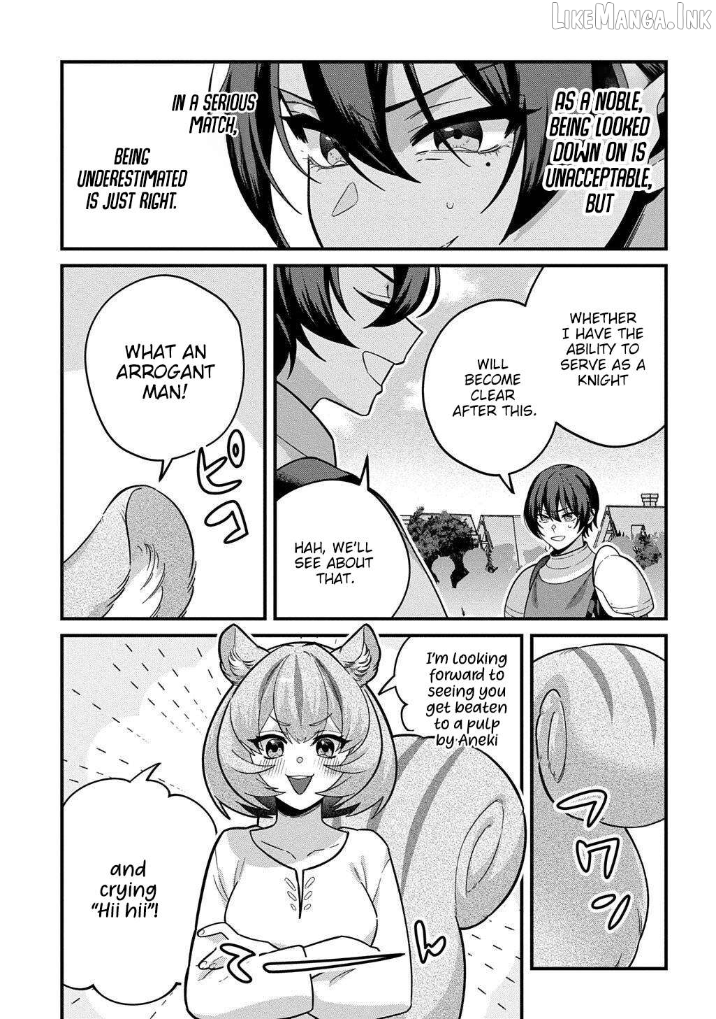 Teisou Gyakuten Sekai de Nariagari wo Mezashite Otoko Kishi ni Natta Boku wa, Yarimoku Onna-tachi ni Karada wo Neraware Makuru Chapter 5 - page 4