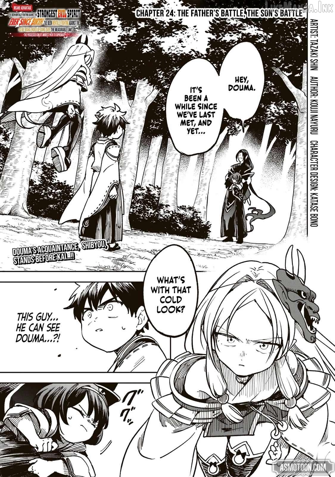I’ve Been Mentally Fighting Against The Strongest Evil Spirit Ever Since Birth (Insane Advantage), So My Magic Power Ended Up Going Over The Measurable Limit ~The Possessed Child’s Modest Path to Supremacy~ Chapter 24 - page 2