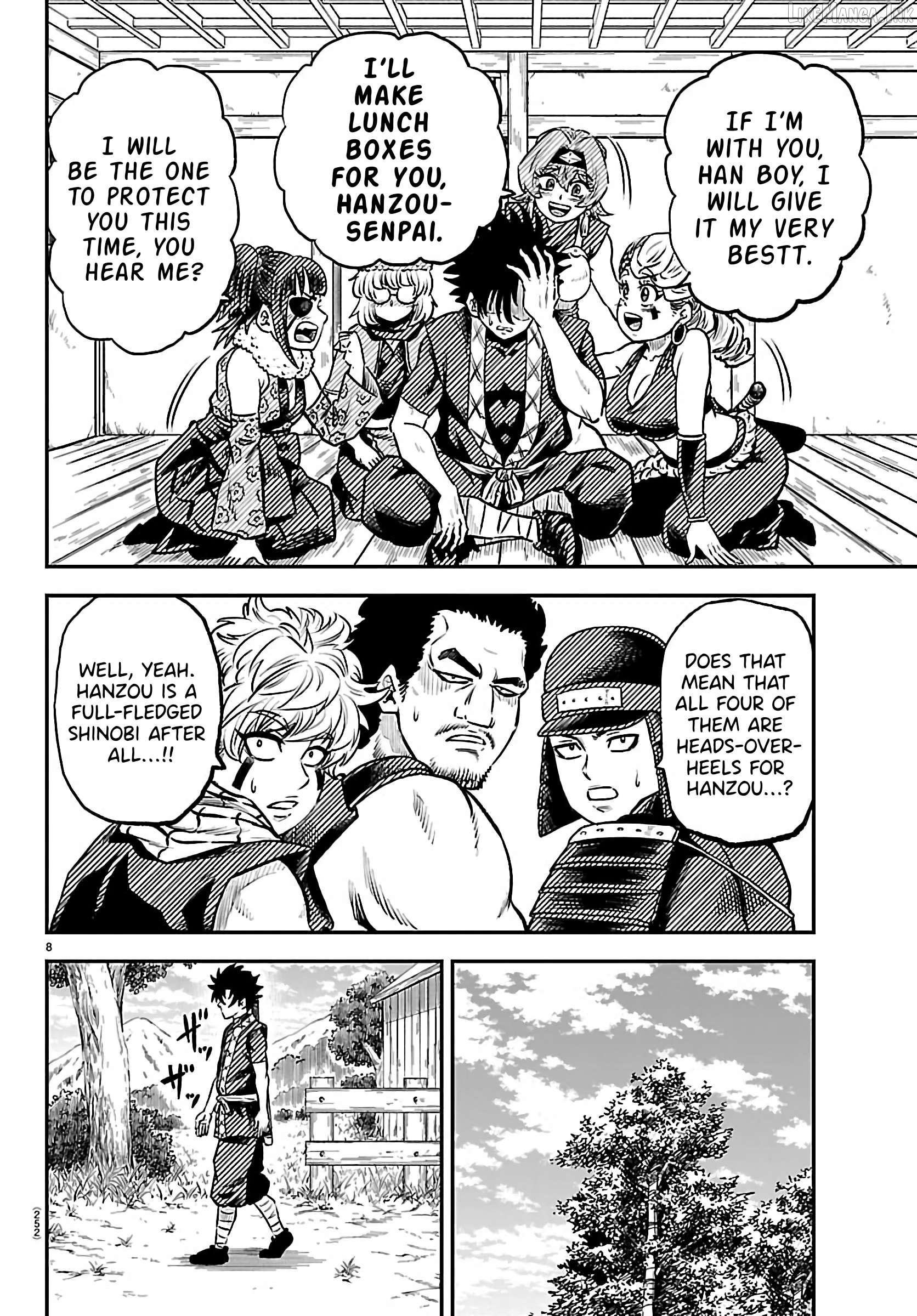 Hanzou to Juusan-nin no Kunoichi-tachi Chapter 6 - page 9