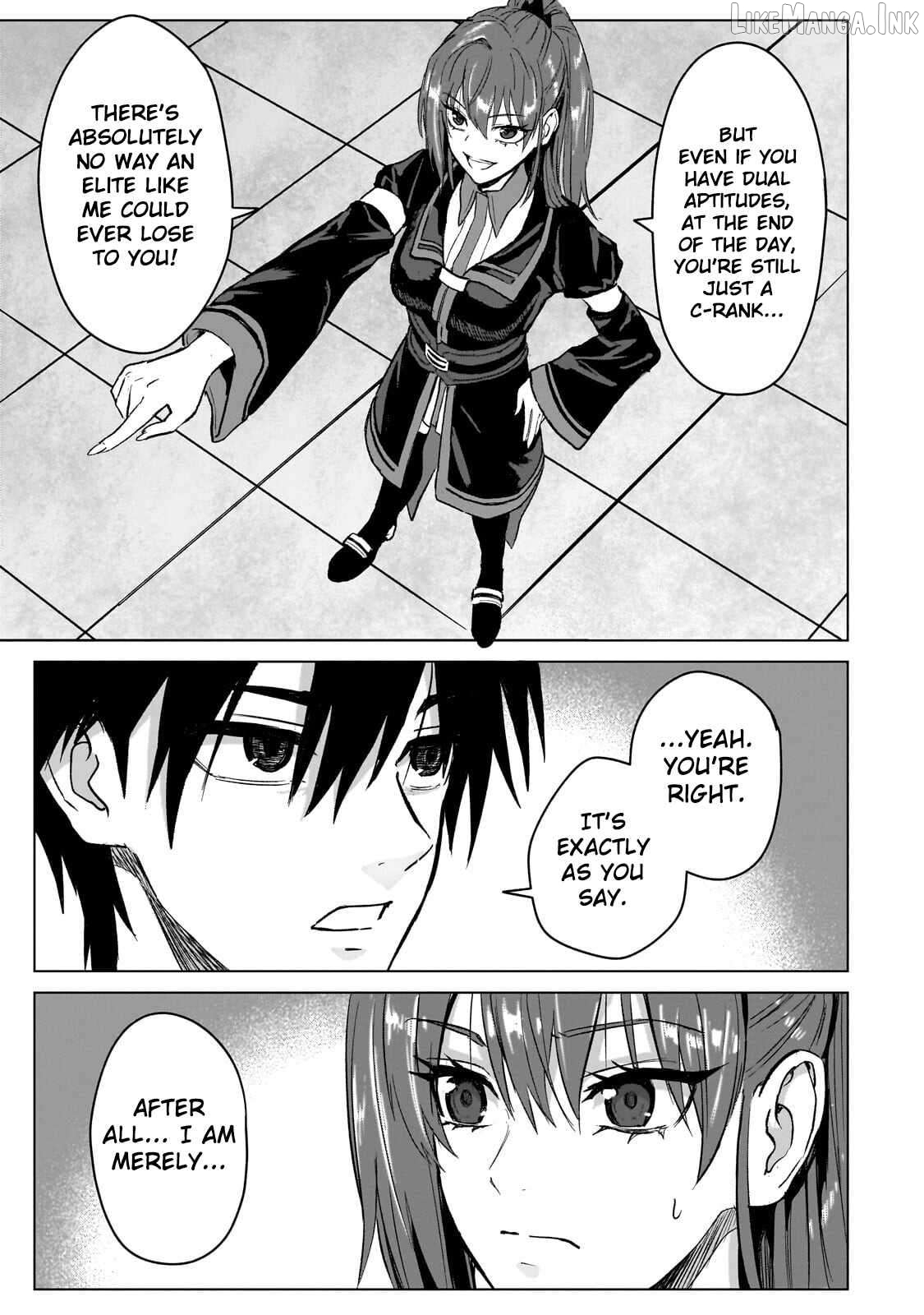 Jibun Wo SSS Kyuda to Omoikondeiru C Kyu Majutsu Gakusei Chapter 5 - page 18