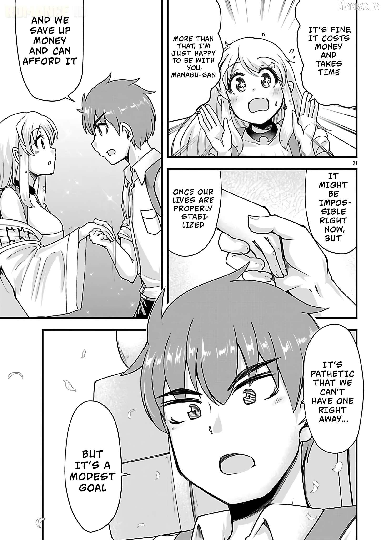 Megami to Kekkon Shite Isekai de Shinkon Seikatsu Chapter 12 - page 21