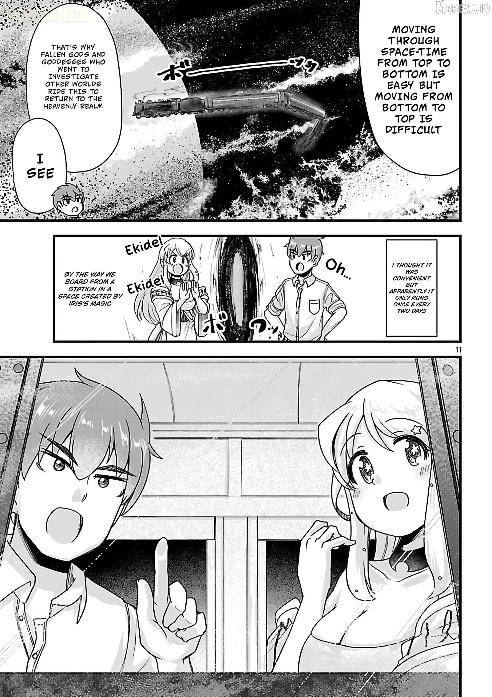 Megami to Kekkon Shite Isekai de Shinkon Seikatsu Chapter 13 - page 12