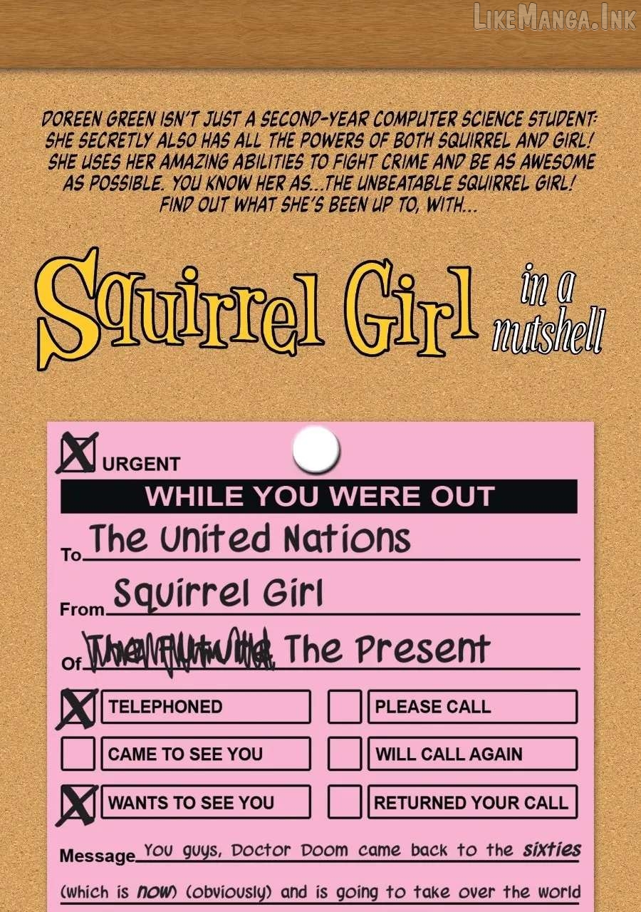 The Unbeatable Squirrel Girl Chapter 23 - page 1