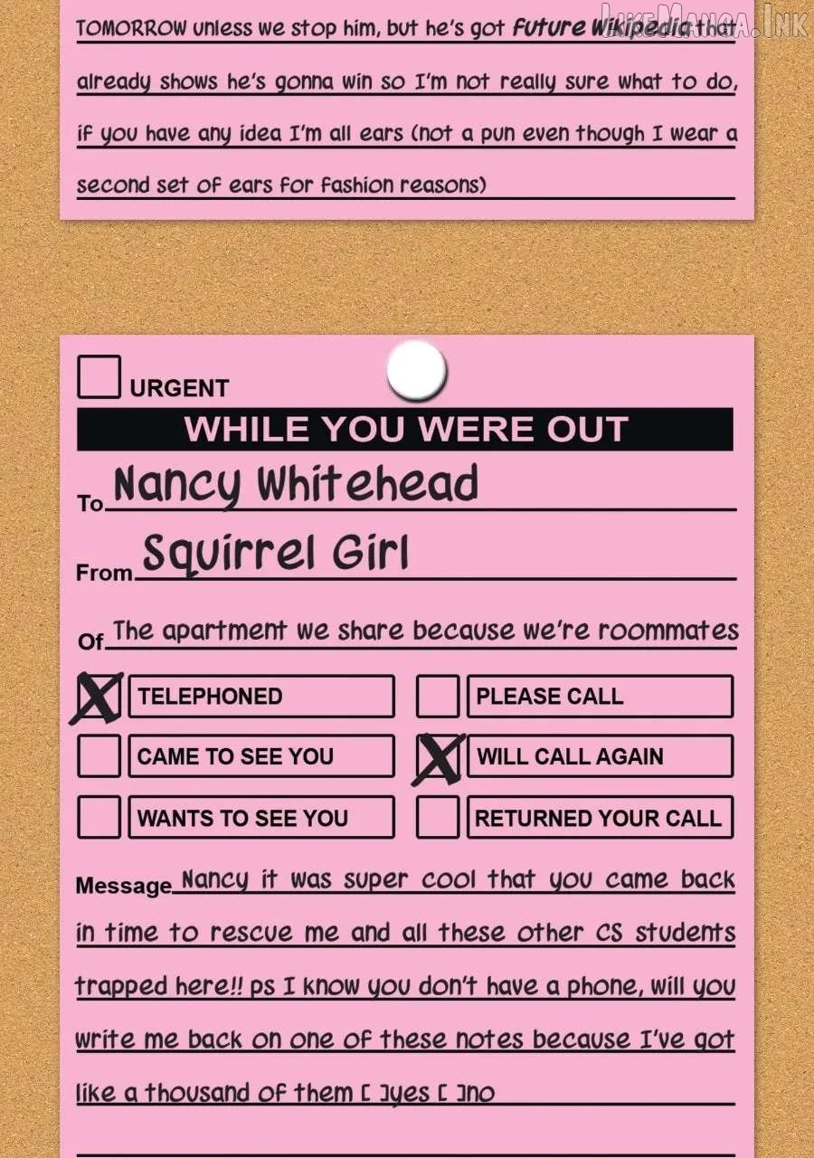 The Unbeatable Squirrel Girl Chapter 23 - page 2