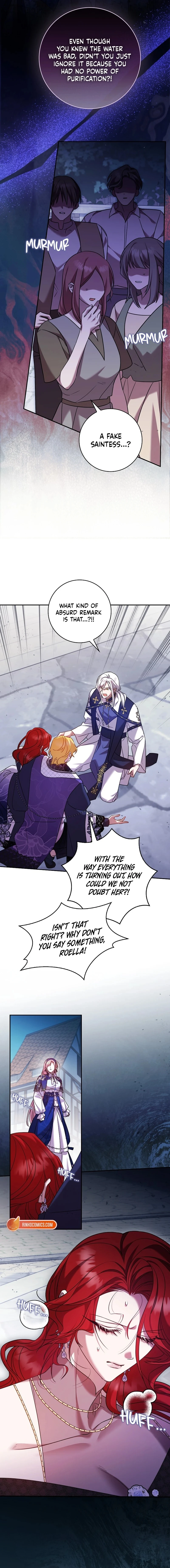 Hush Now, Saintess! Chapter 30 - page 13