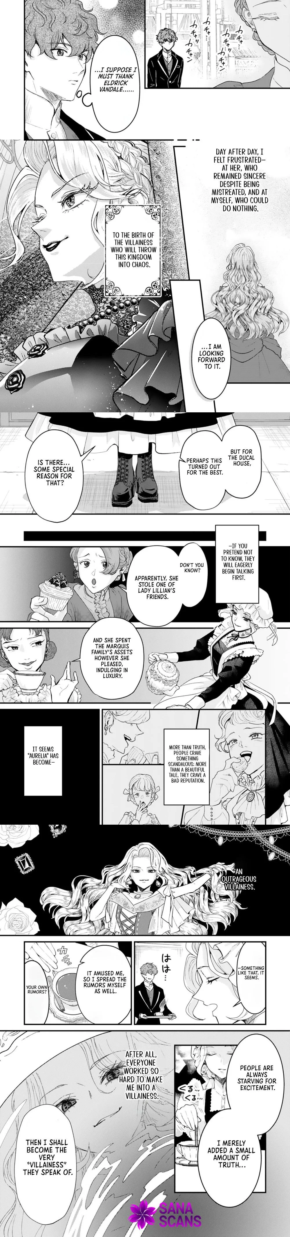 Then I'll Become a Villainess — How Does It Feel to Be Avenged? Chapter 7 - page 3