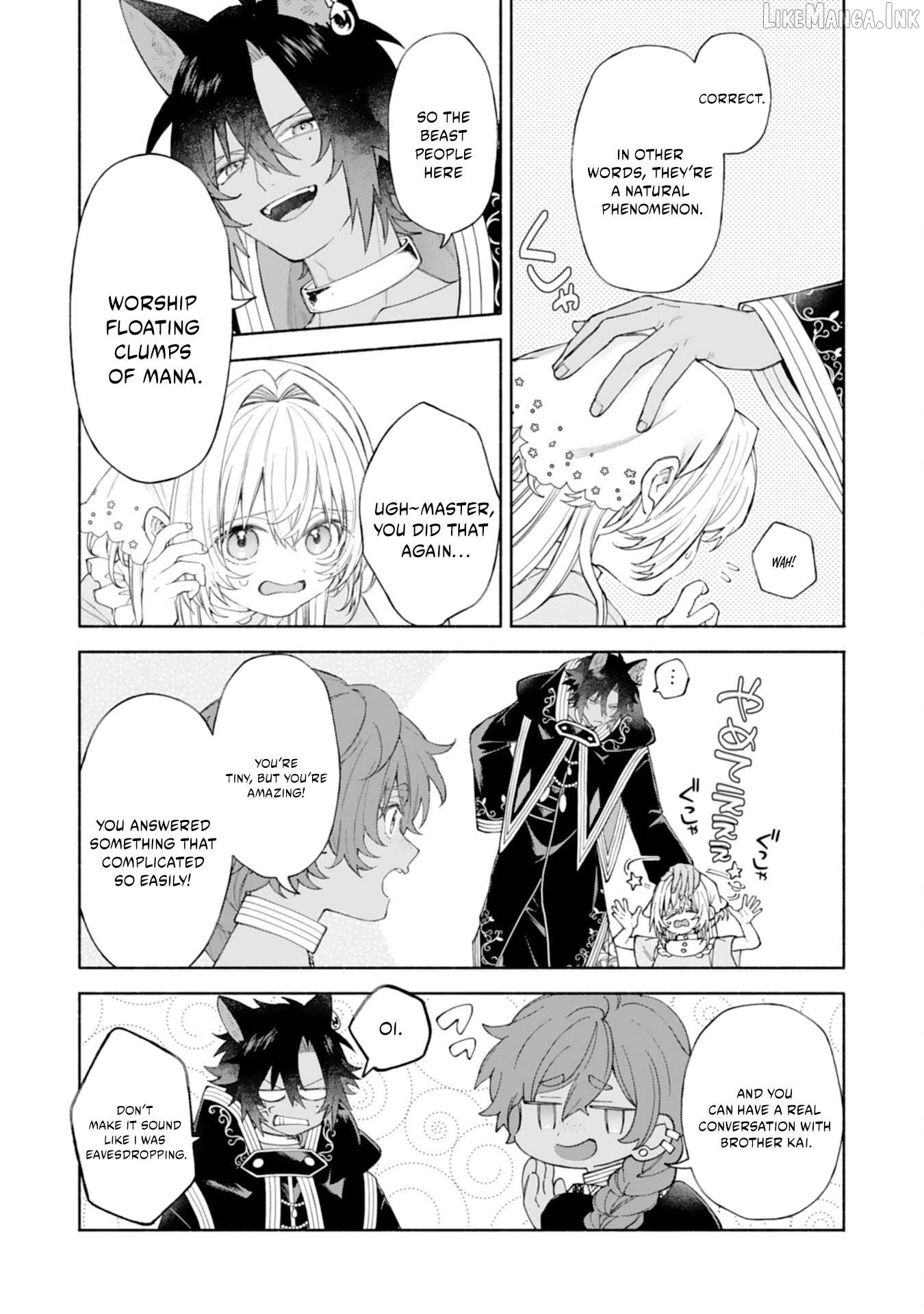 The Abandoned Little Girl Was Actually the Strongest Saint Picked Up by a Fluffy Family and Pampered Chapter 9.1 - page 6