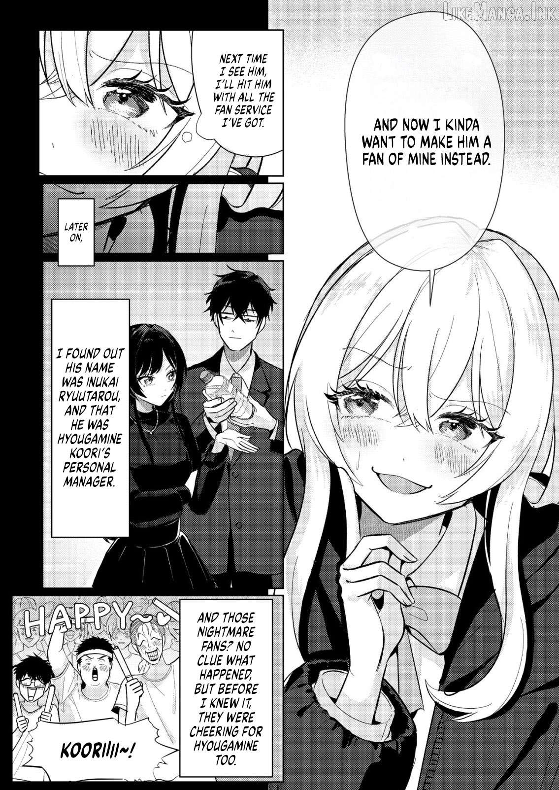 Hyouga-kei Idol no Manager wo Shiteimasu ga, Mou Genkai desu. Chapter 6 - page 12