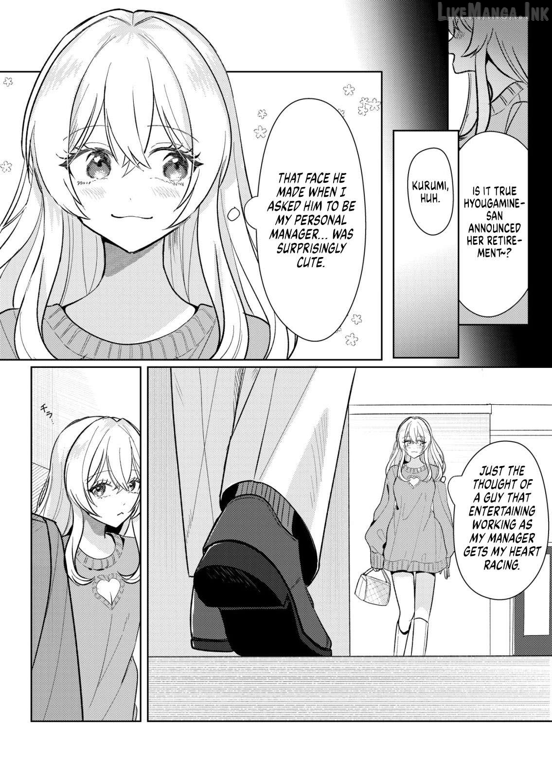 Hyouga-kei Idol no Manager wo Shiteimasu ga, Mou Genkai desu. Chapter 6 - page 14