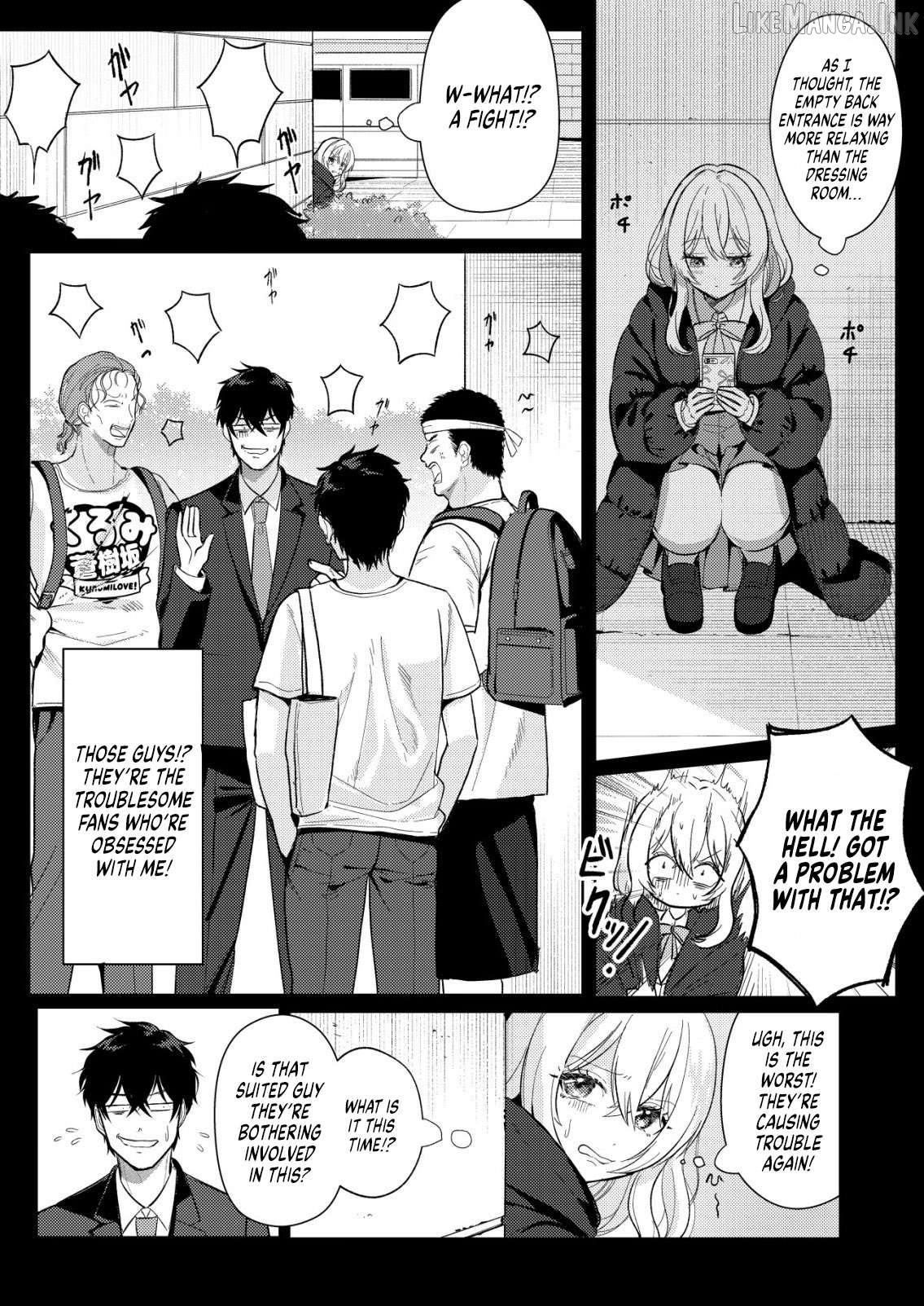 Hyouga-kei Idol no Manager wo Shiteimasu ga, Mou Genkai desu. Chapter 6 - page 2