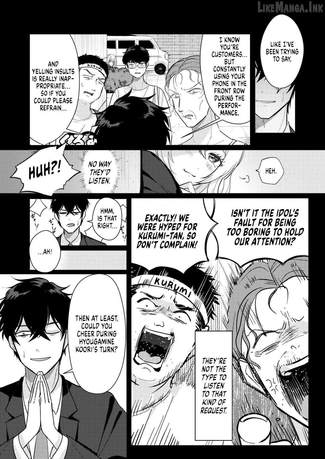 Hyouga-kei Idol no Manager wo Shiteimasu ga, Mou Genkai desu. Chapter 6 - page 3