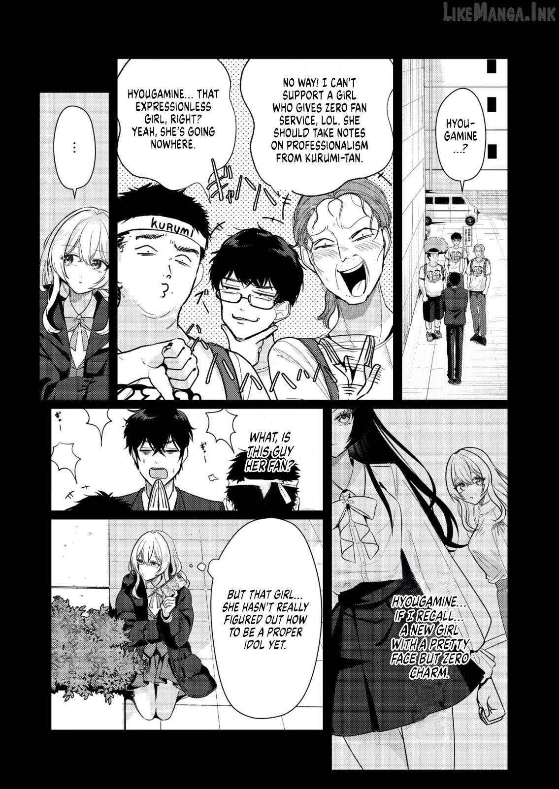 Hyouga-kei Idol no Manager wo Shiteimasu ga, Mou Genkai desu. Chapter 6 - page 4